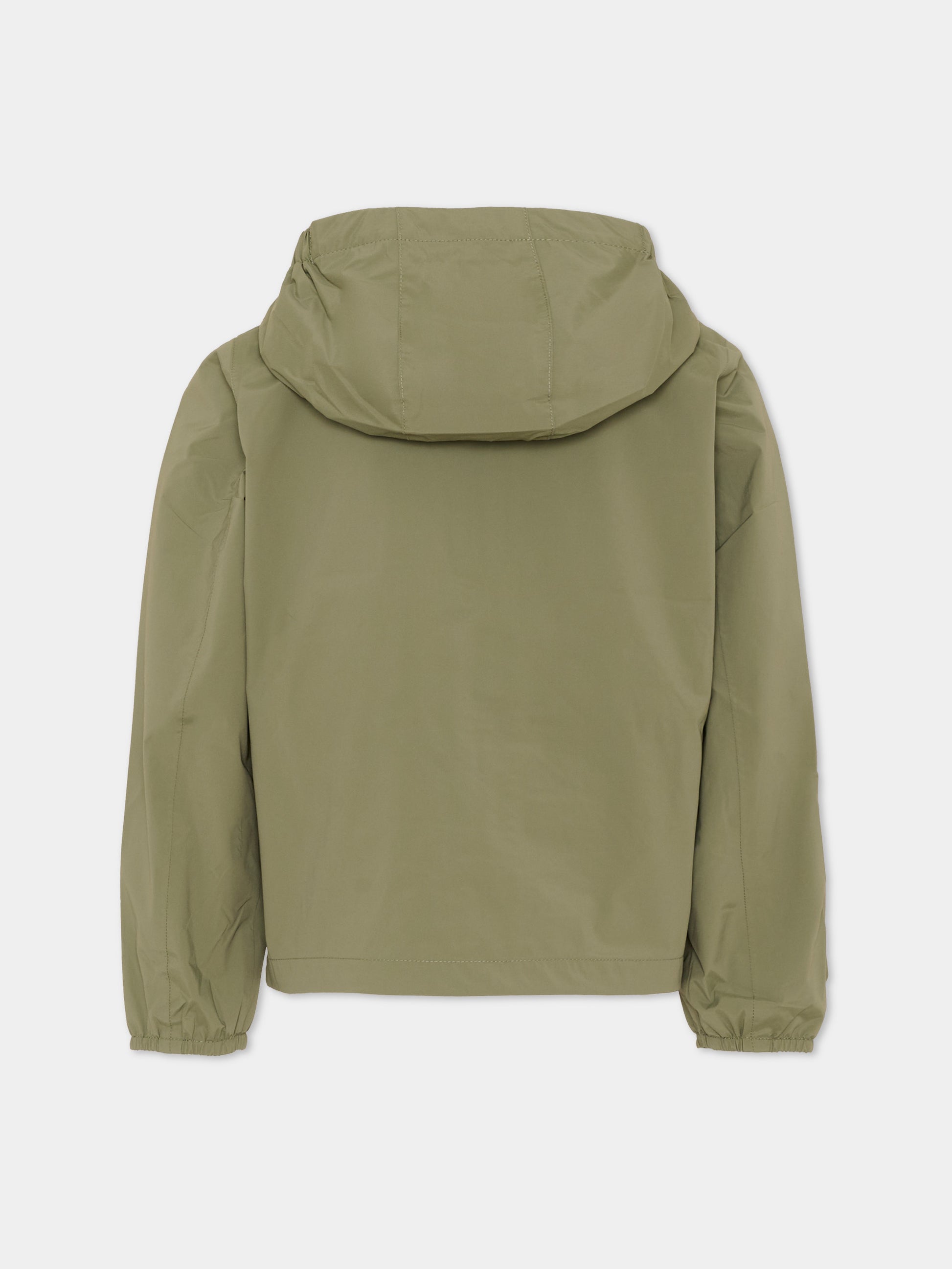 Giacche a vento verde per bambino,K-way,K41335W V15