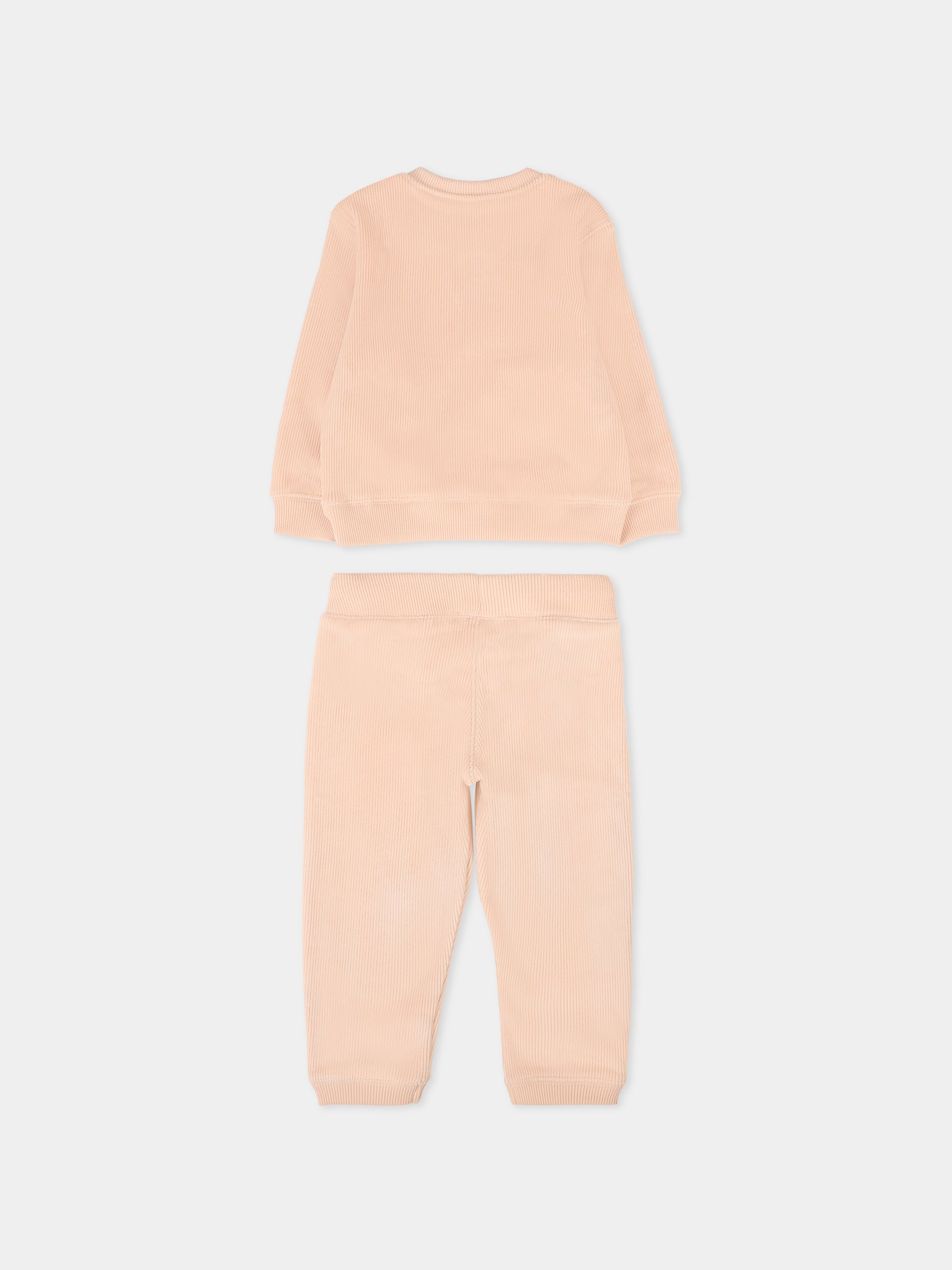 Completo rosa per neonata con logo,Calvin Klein Kids,IN0IN00236 TQ7