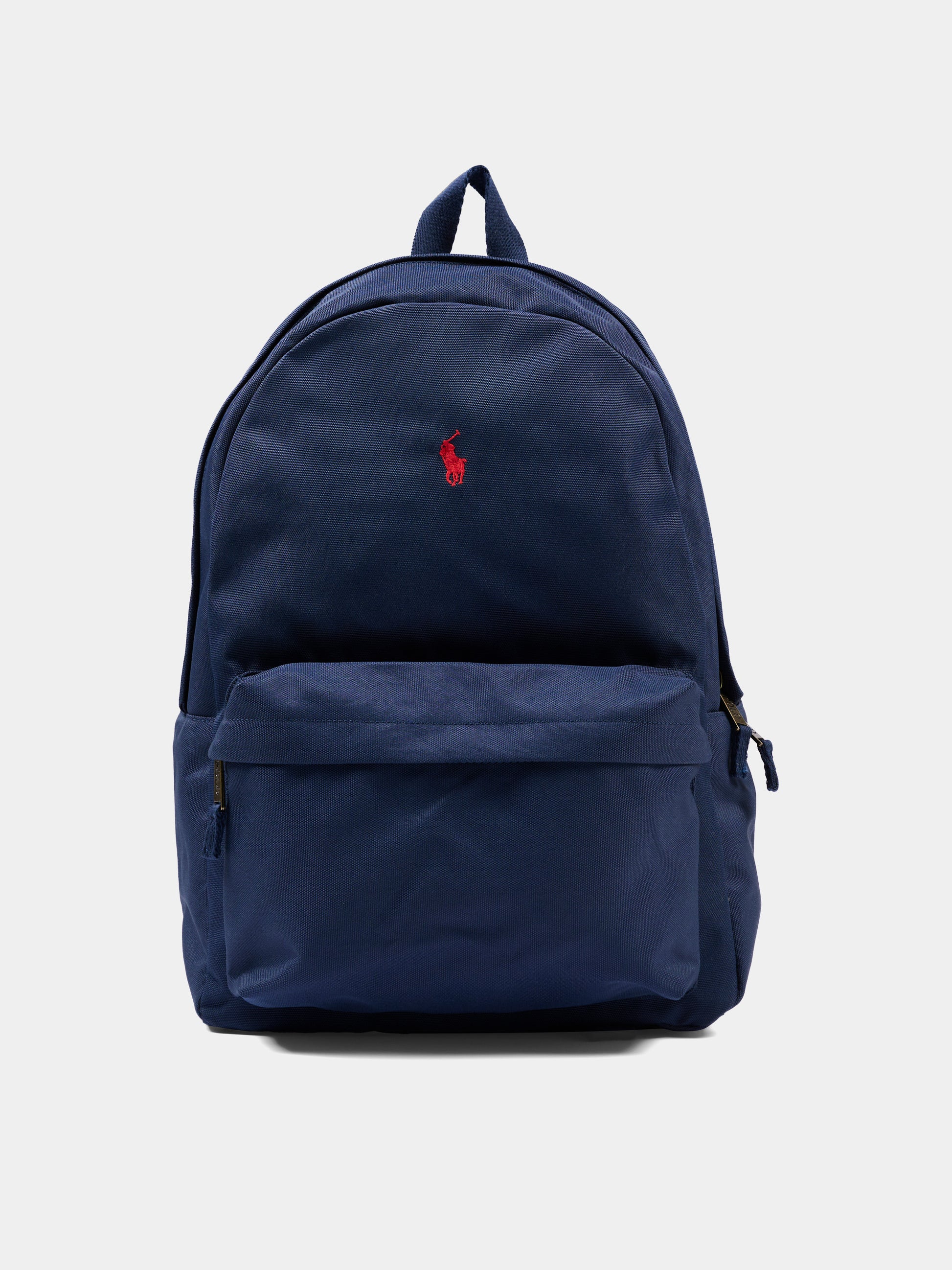 Zaino blu per bambini con logo,Ralph Lauren Kids,9AR151 BCV