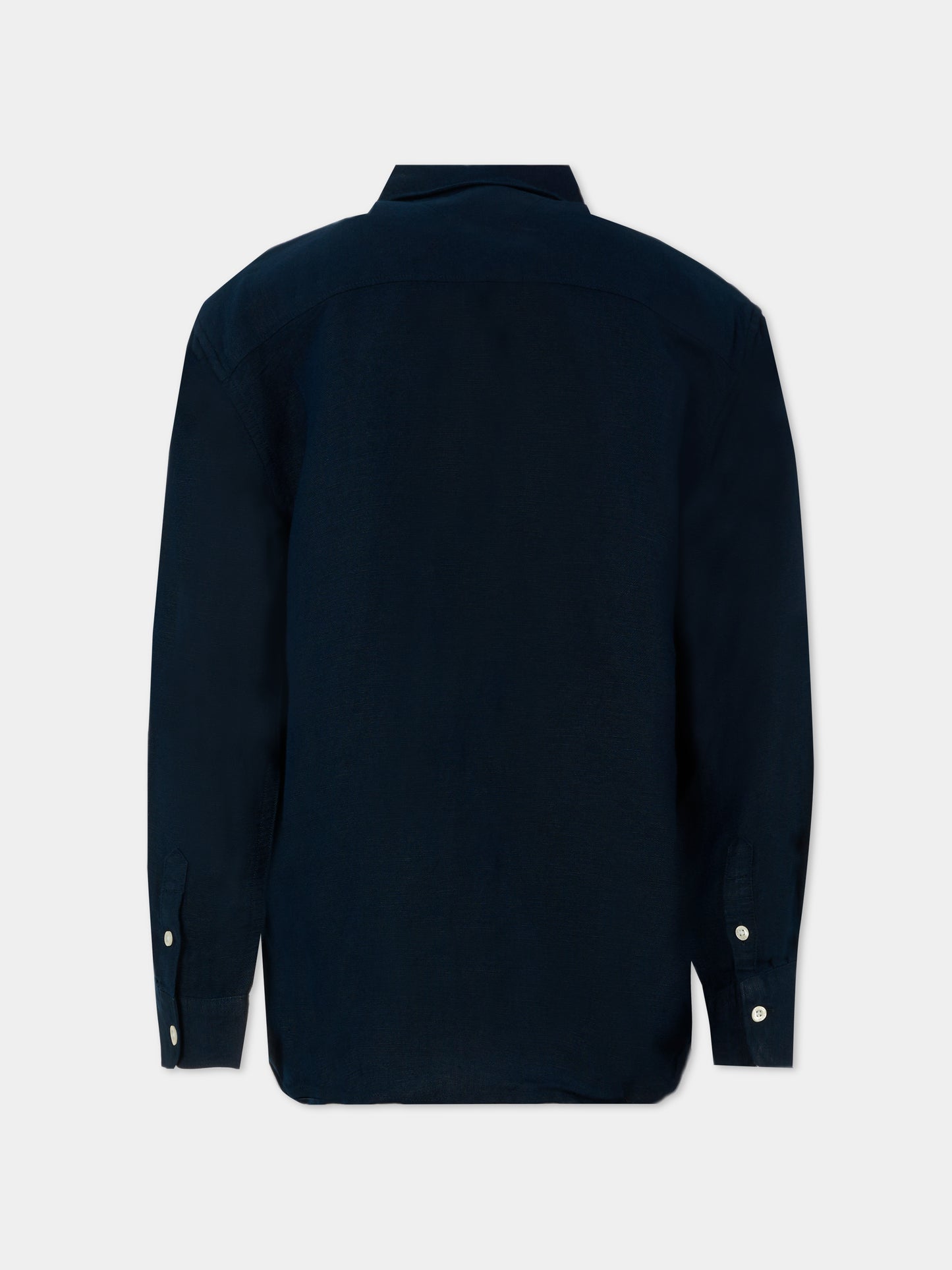 Camicia blu per bambino con bandierina,Tommy Hilfiger Junior,KB0KB09550 C1G