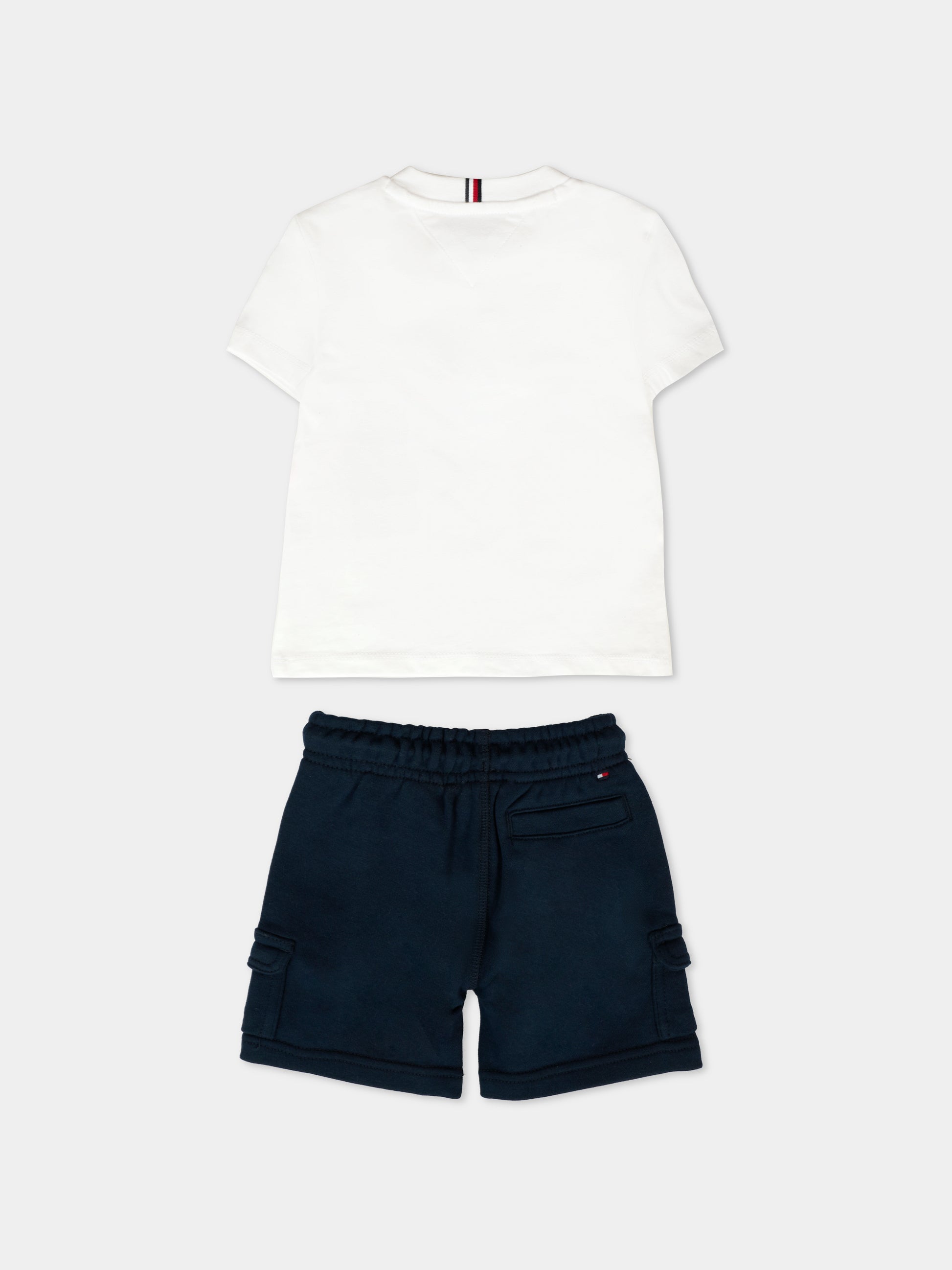 Completo multicolor per neonato con logo,Tommy Hilfiger Junior,KB0KB09661 YBR