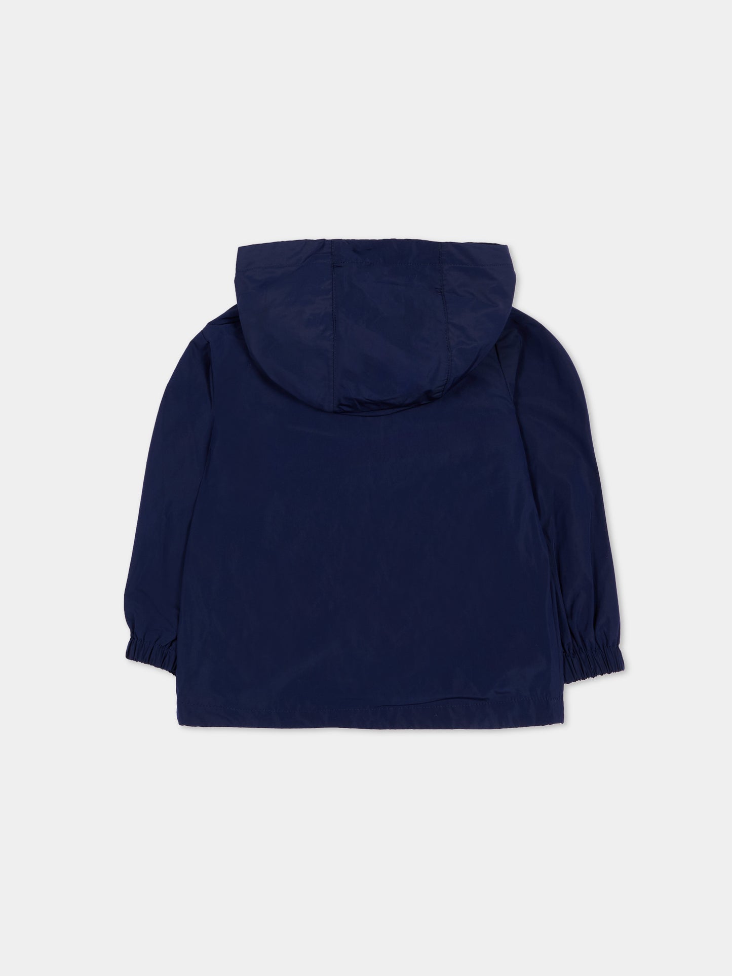 Impermeabile blu per neonati con Teddy Bear,Moschino Kids,MUS033 L3A39 40016