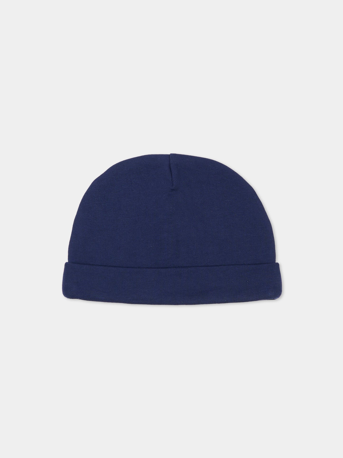 Cappello blu per neonati con Teddy Bear,Moschino Kids,MUX05U LCA19 40016