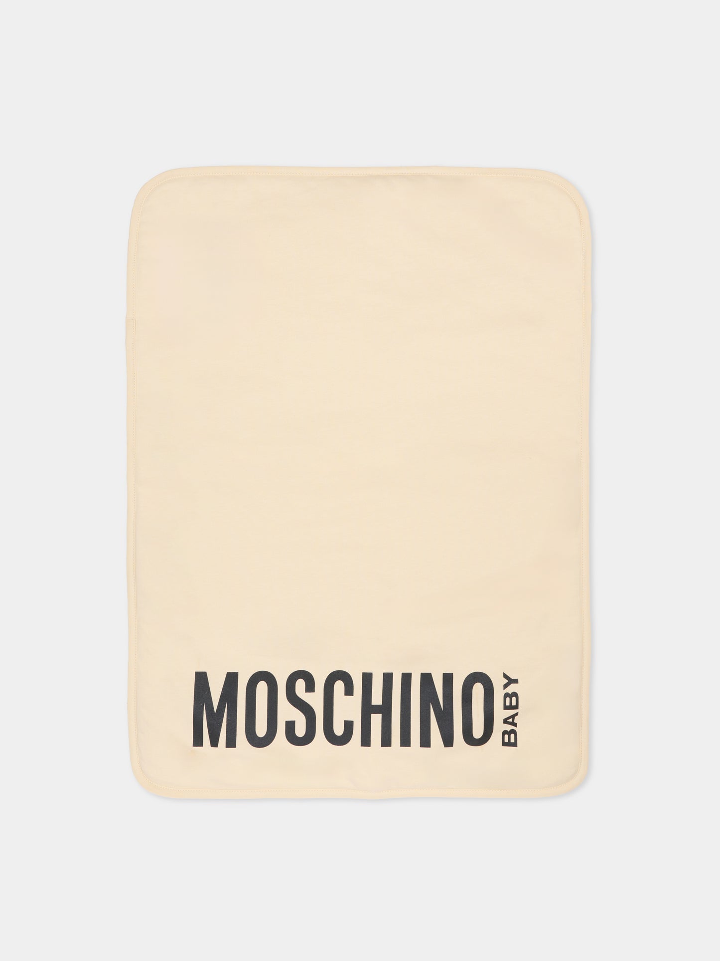 Borsa mamma beige per neonati con Teddy Bear e logo,Moschino Kids,MUX05V LCA19 20404