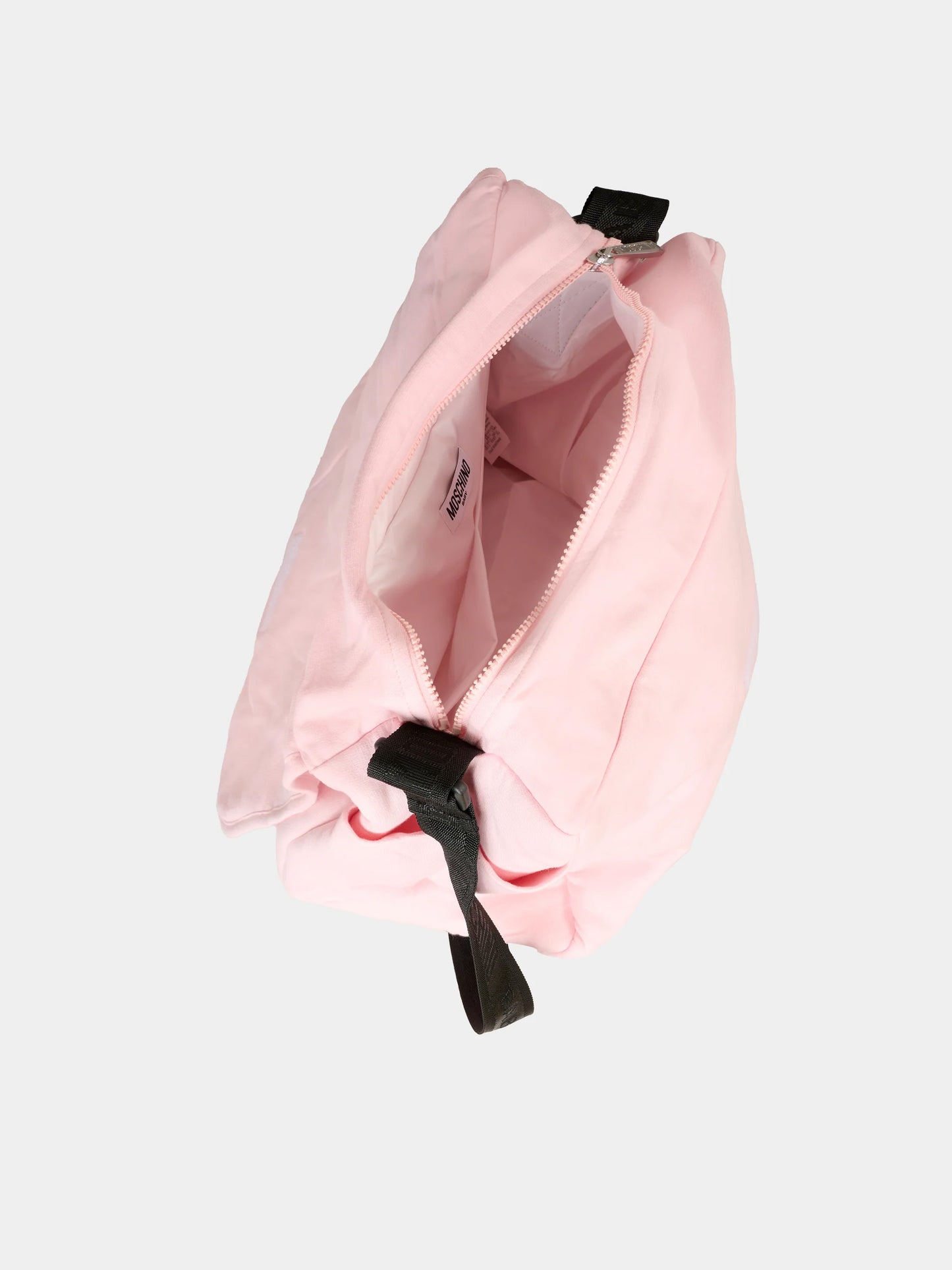 Borsa mamma rosa per neonata con Teddy Bear e logo,Moschino Kids,MUX05V LCA19 50209