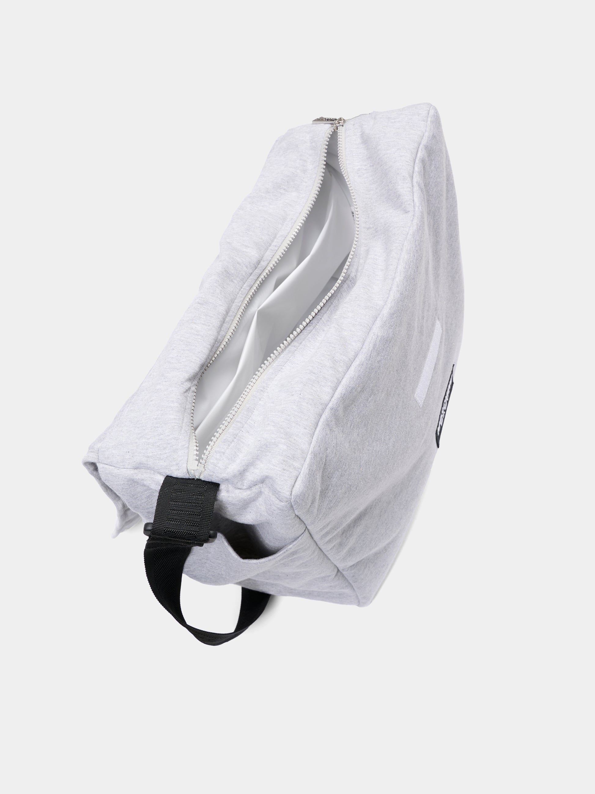 Borsa mamma grigia per neonati con Teddy Bear e logo,Moschino Kids,MUX05V LCA19 60926