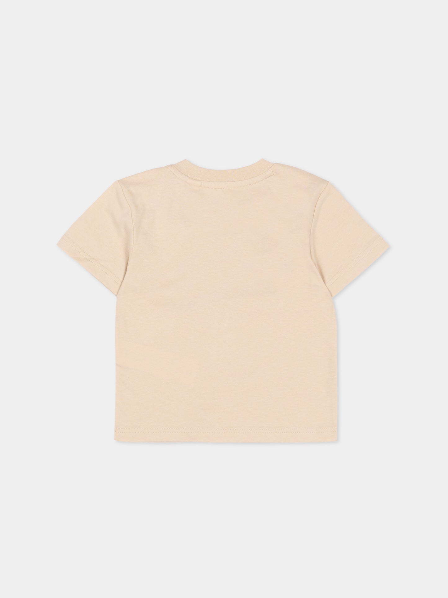 T-Shirt multicolor per neonato con logo,Timberland,T60856 805