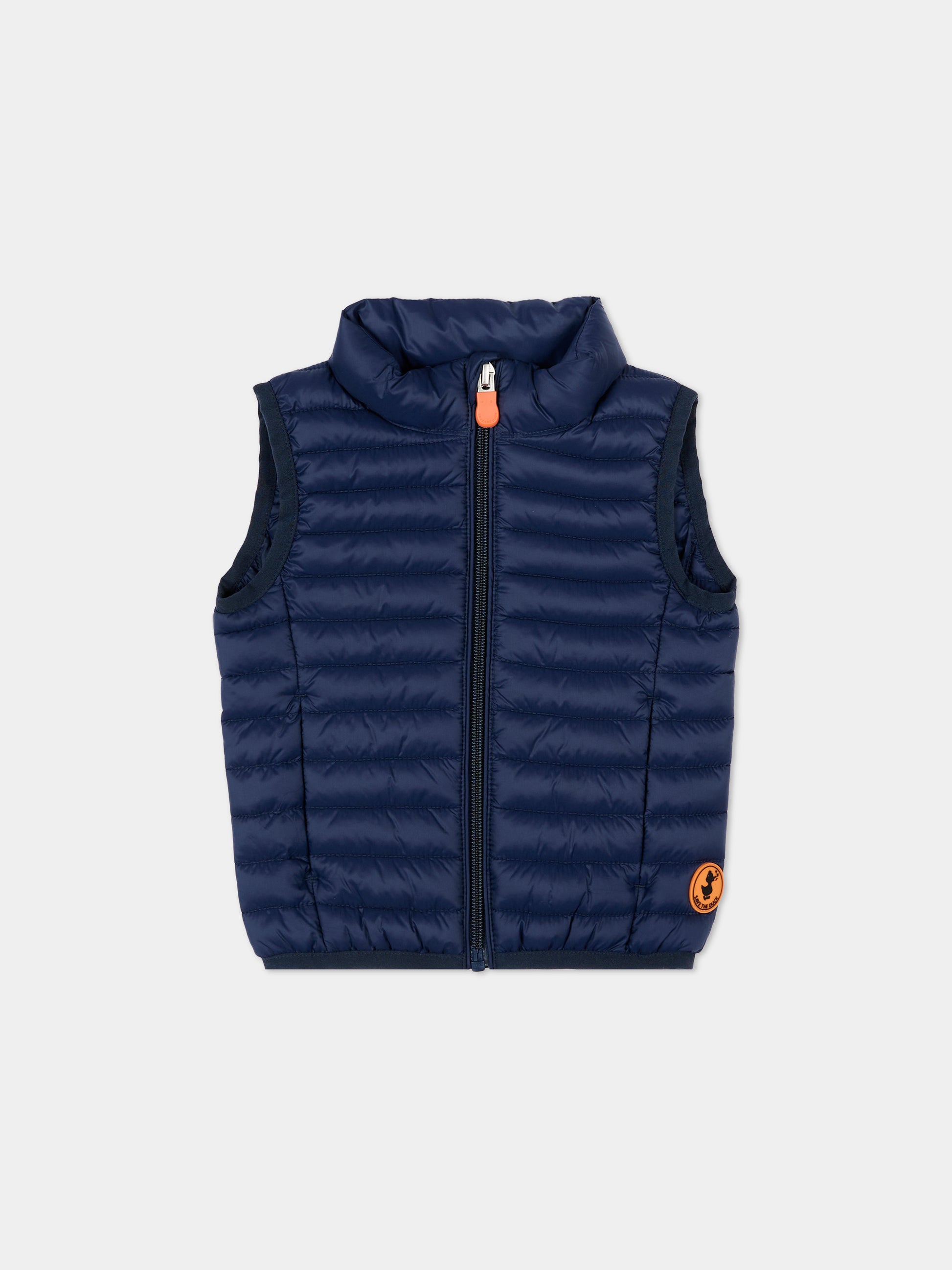 Gilet blu Kit per neonati con logo,Save The Duck Kids,I81480X GIGA22 90000