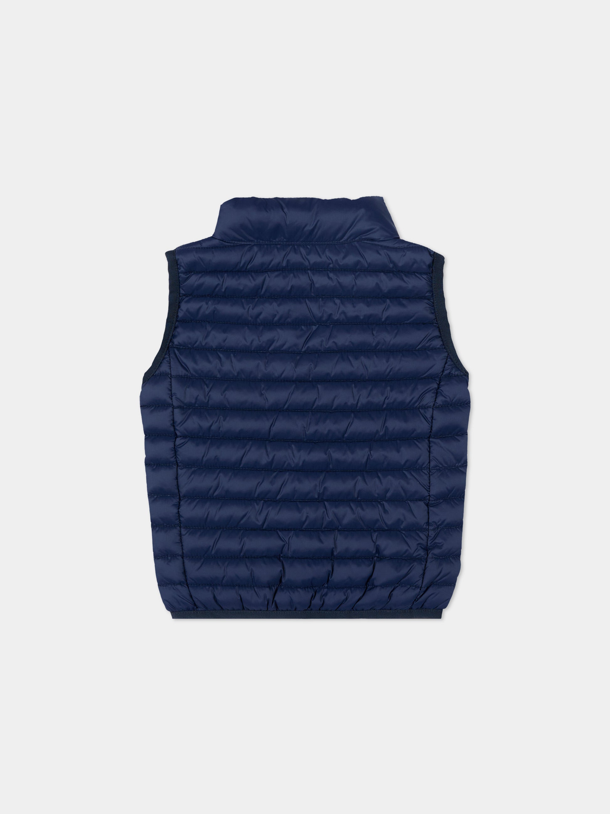 Gilet blu Kit per neonati con logo,Save The Duck Kids,I81480X GIGA22 90000