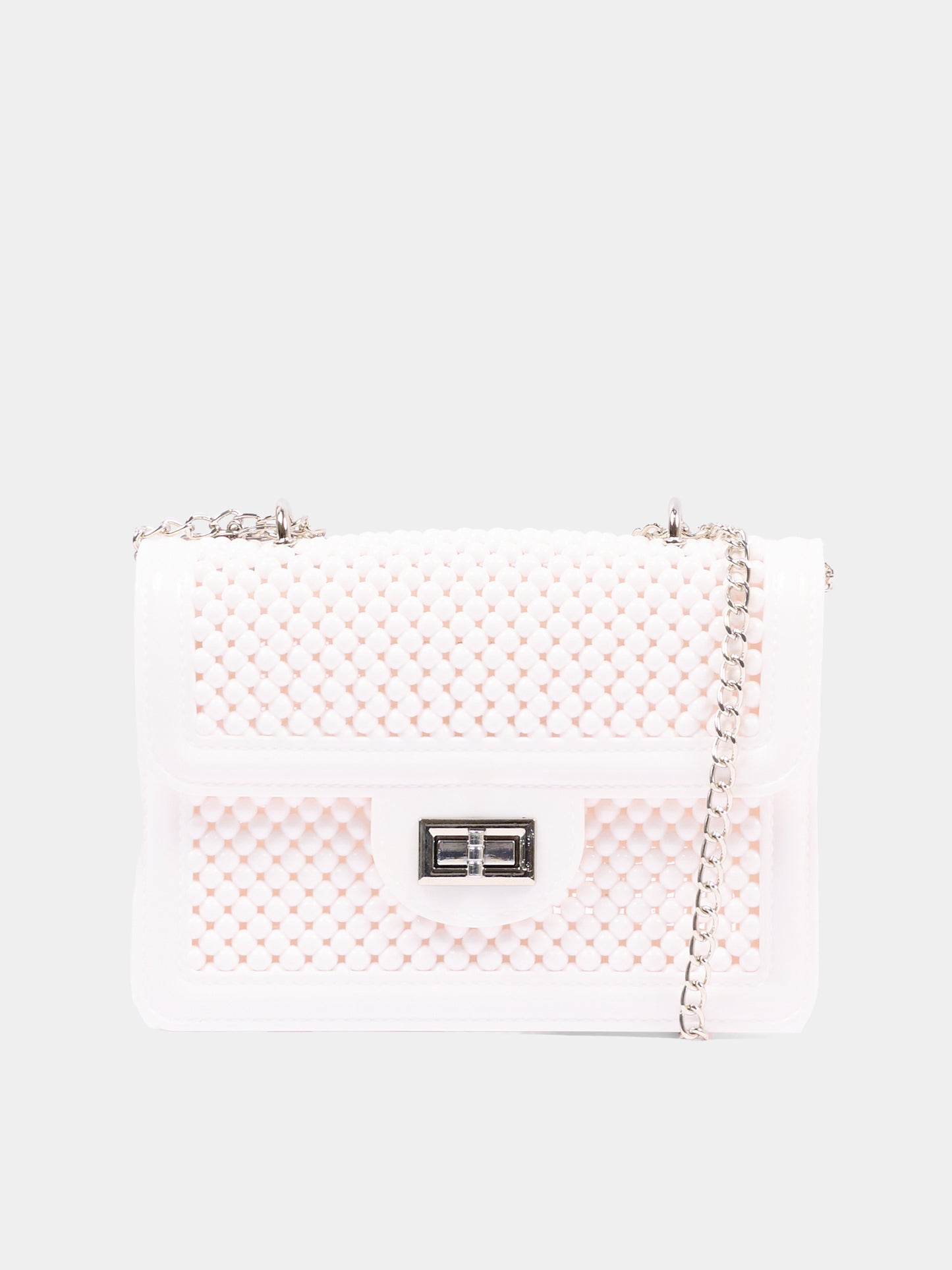 Borsa elegante bianca per bambina,Monnalisa,17G000 - 7061 - 0099