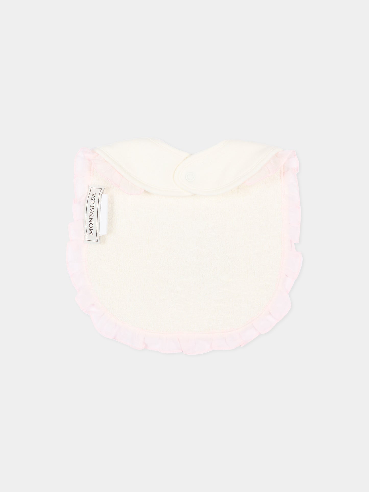 Set tutina avorio per neonata con coniglio,Monnalisa,35G518 - 7000 - 0001