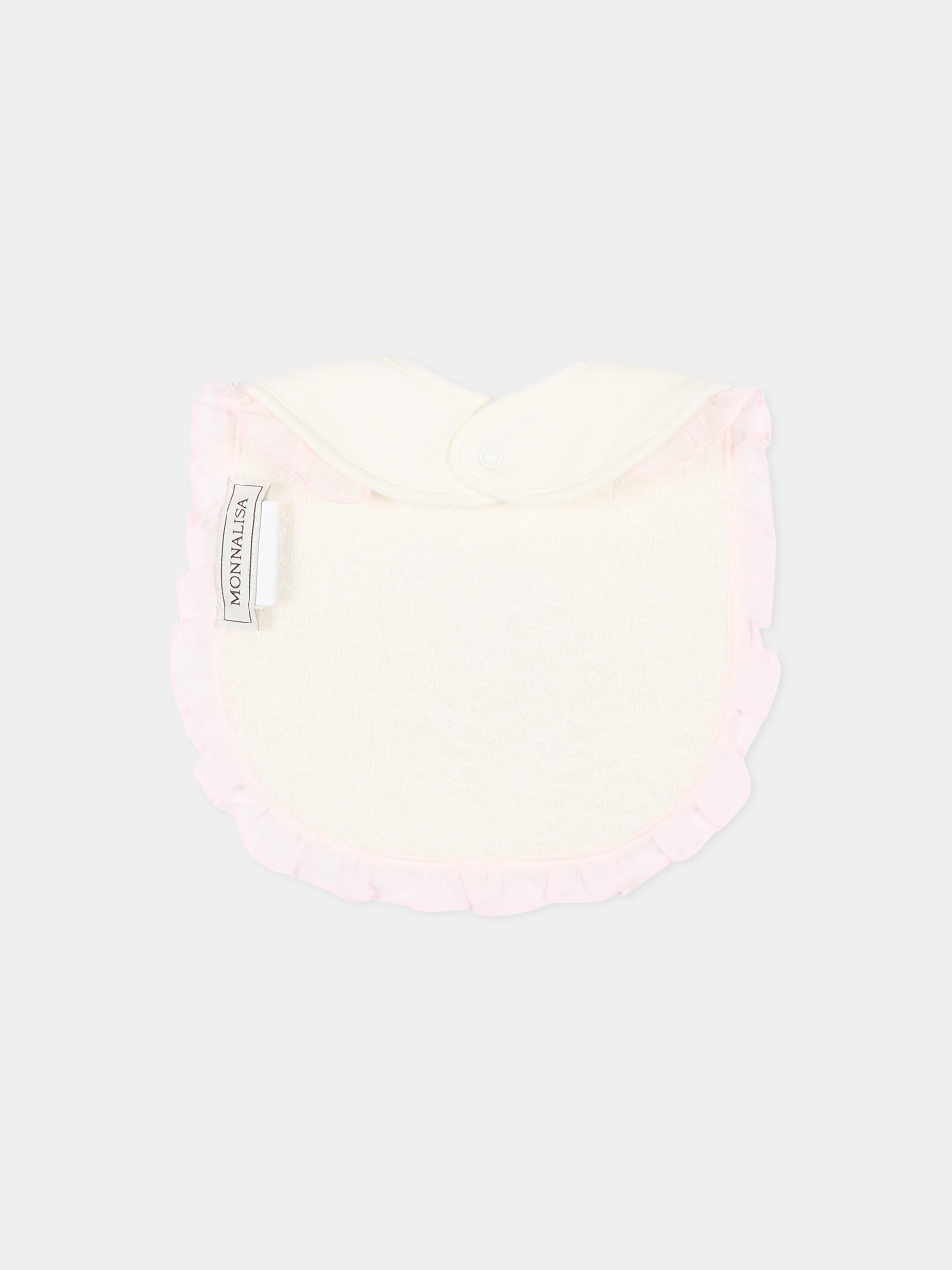 Set tutina avorio per neonata con coniglio,Monnalisa,35G518 - 7000 - 0001