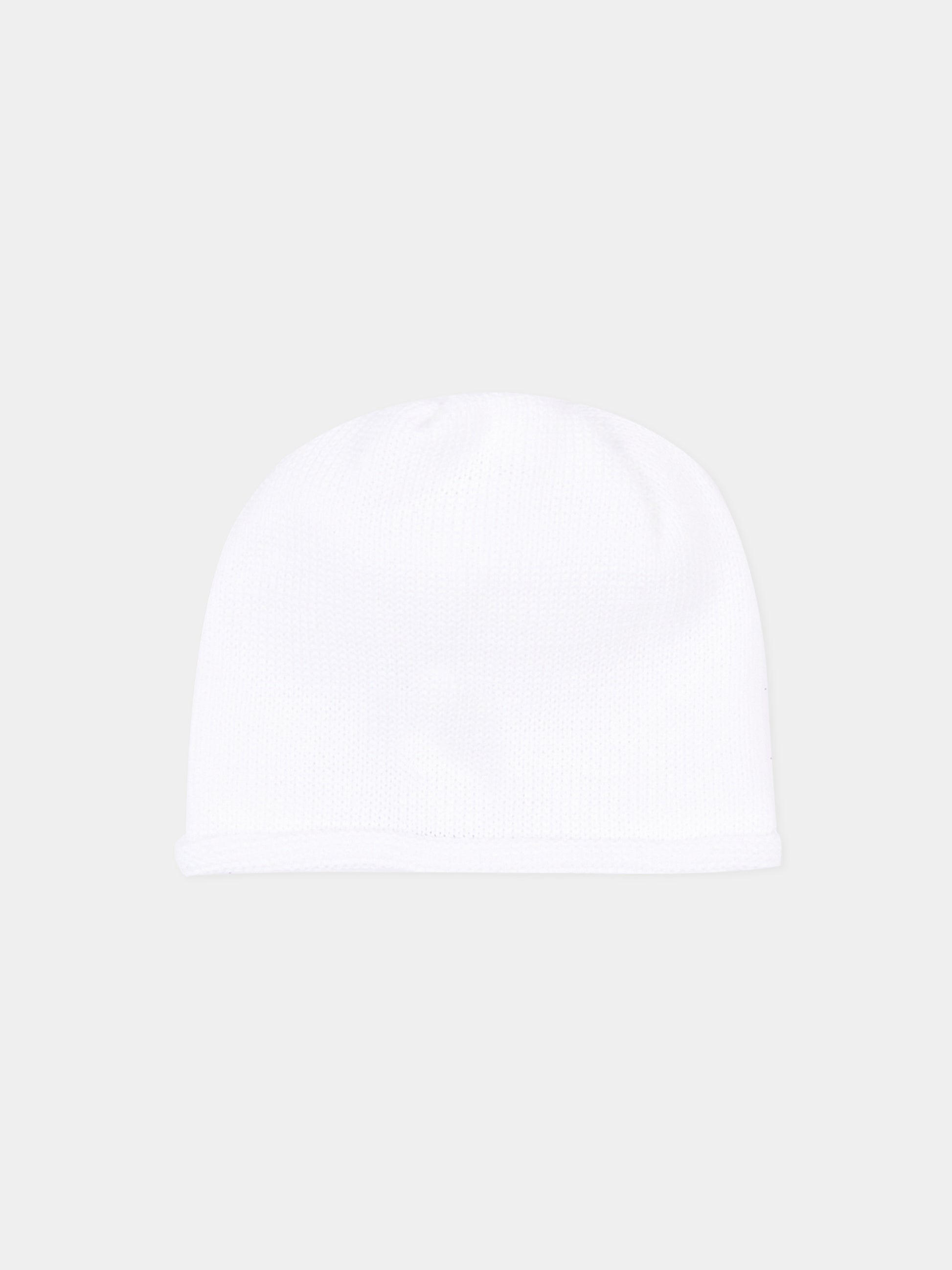 Cappello bianco per neonati,Little Bear,3019 BIANCO