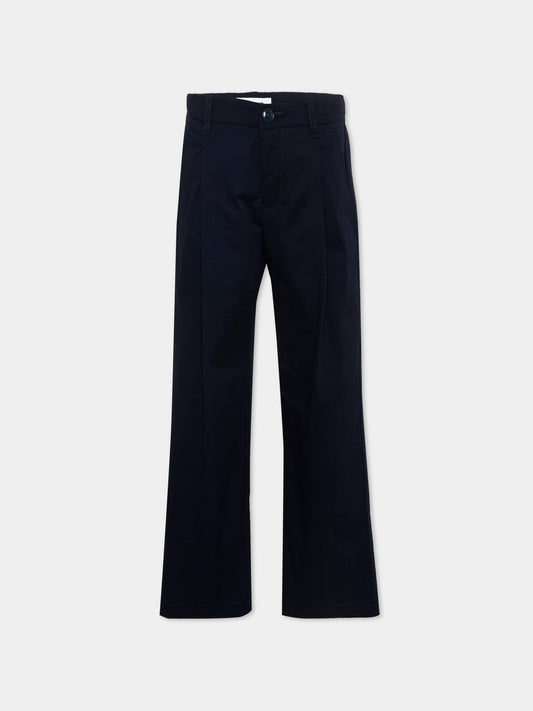 Pantaloni eleganti blu per bambino,Dondup Kids,DMPA179 0 CE009 4005