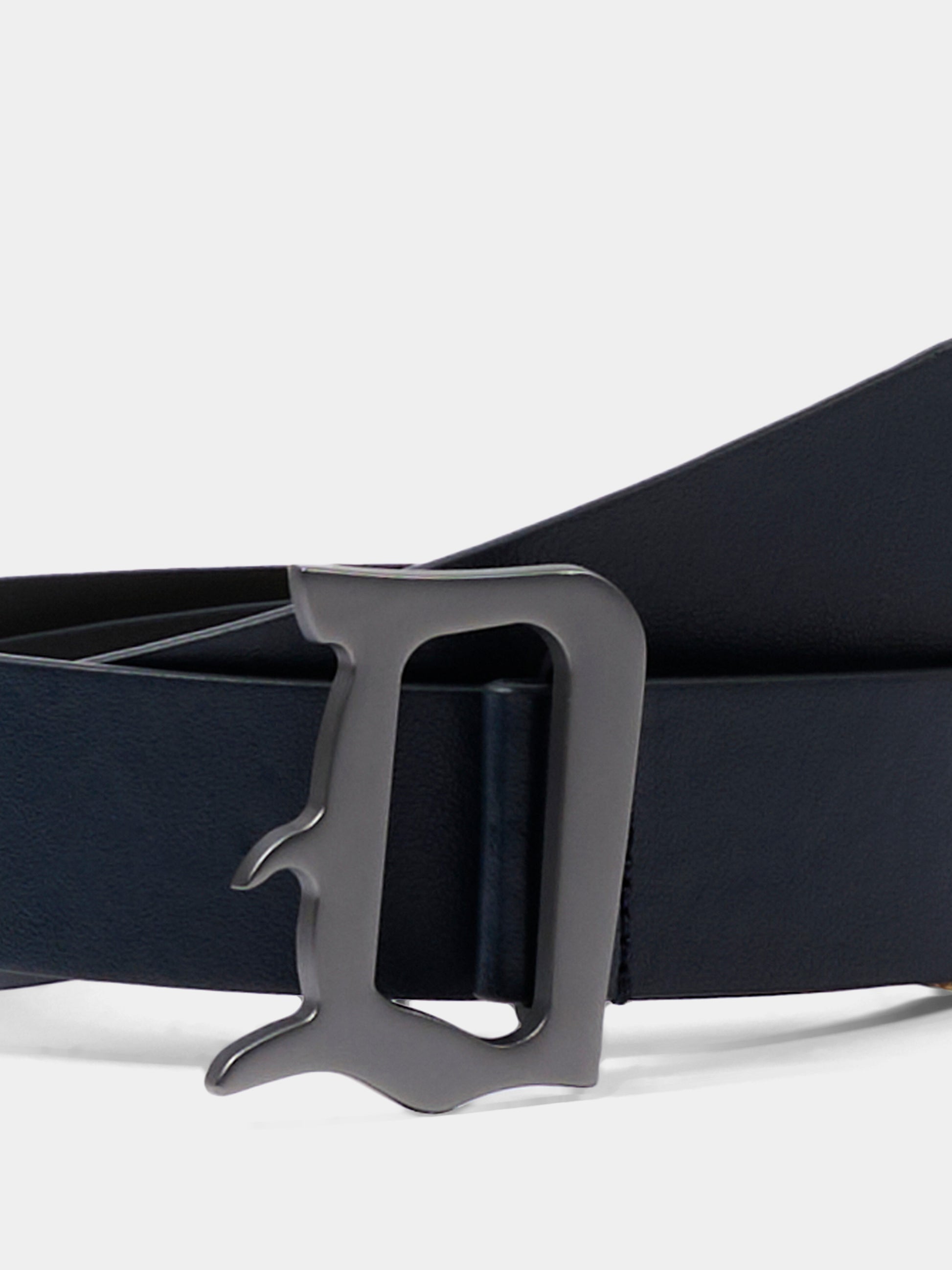 Cintura blu per bambino con D-Logo,Dondup Kids,DMAV002 C PE020 4006