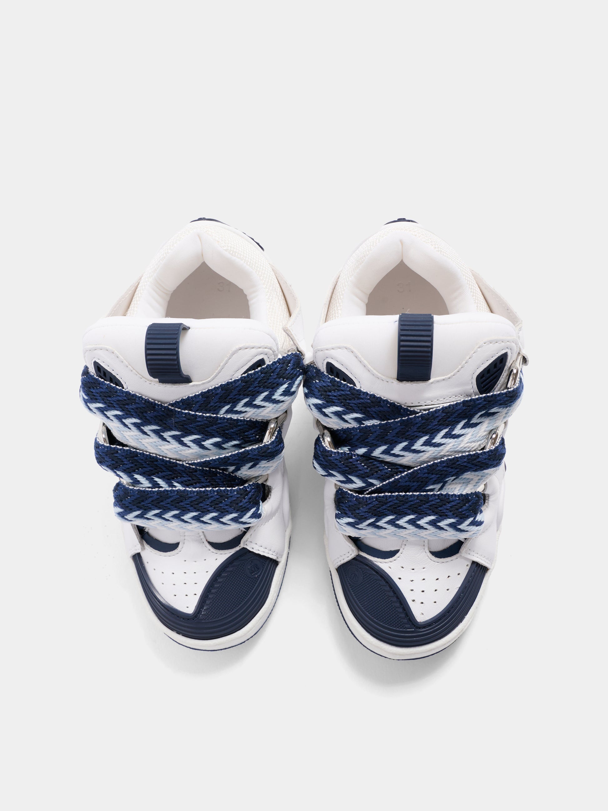 Sneakers blu per bambino con motivo Curb,Lanvin Petite,N30357 N68