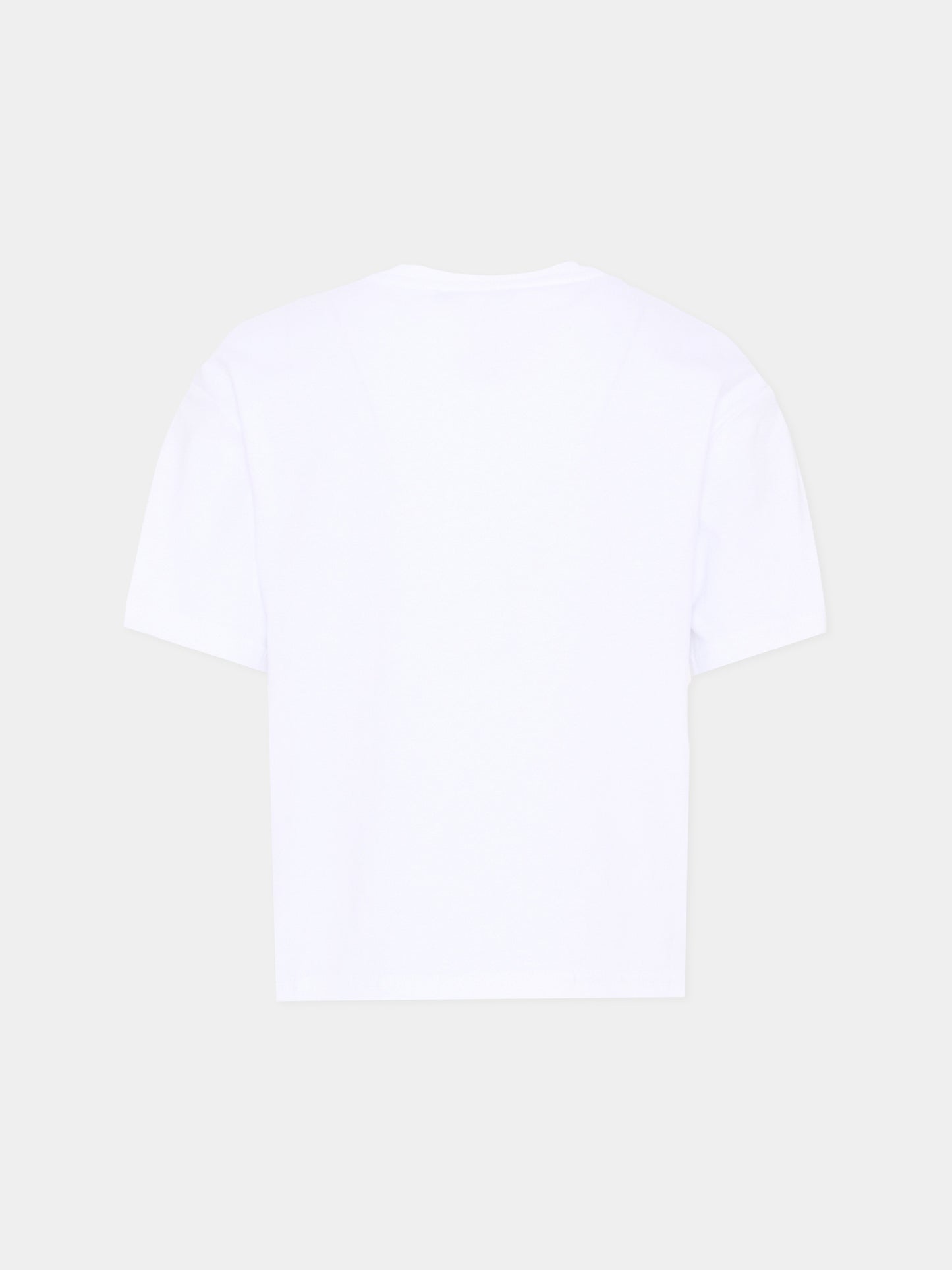 T-Shirt bianca per bambino con stampa sneakers,Lanvin Petite,N30363 10P