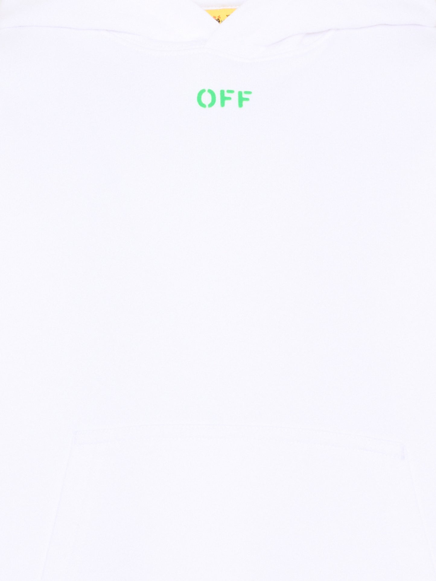 Felpa bianca per bambino con logo,Off White,44BBB001S26F003100