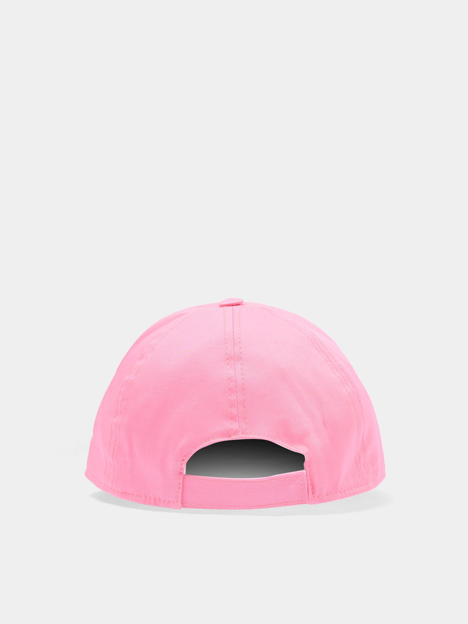 Cappello rosa con visiera per bambina con logo,Balmain Kids,BY0A77-G0197 552