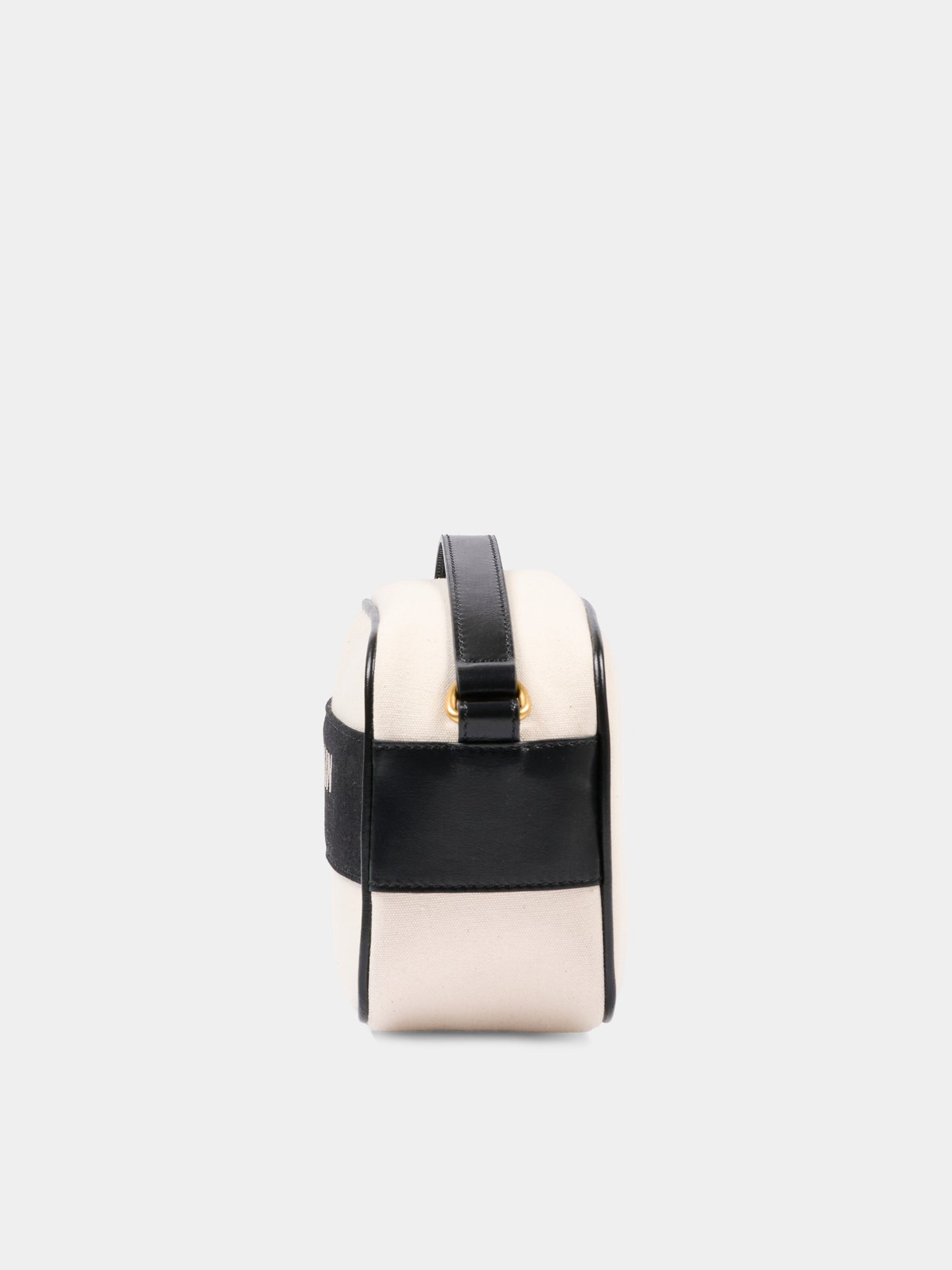 Borsa avorio per bambina con logo ricamato,Balmain Kids,BY0B68-Z0042 101NE