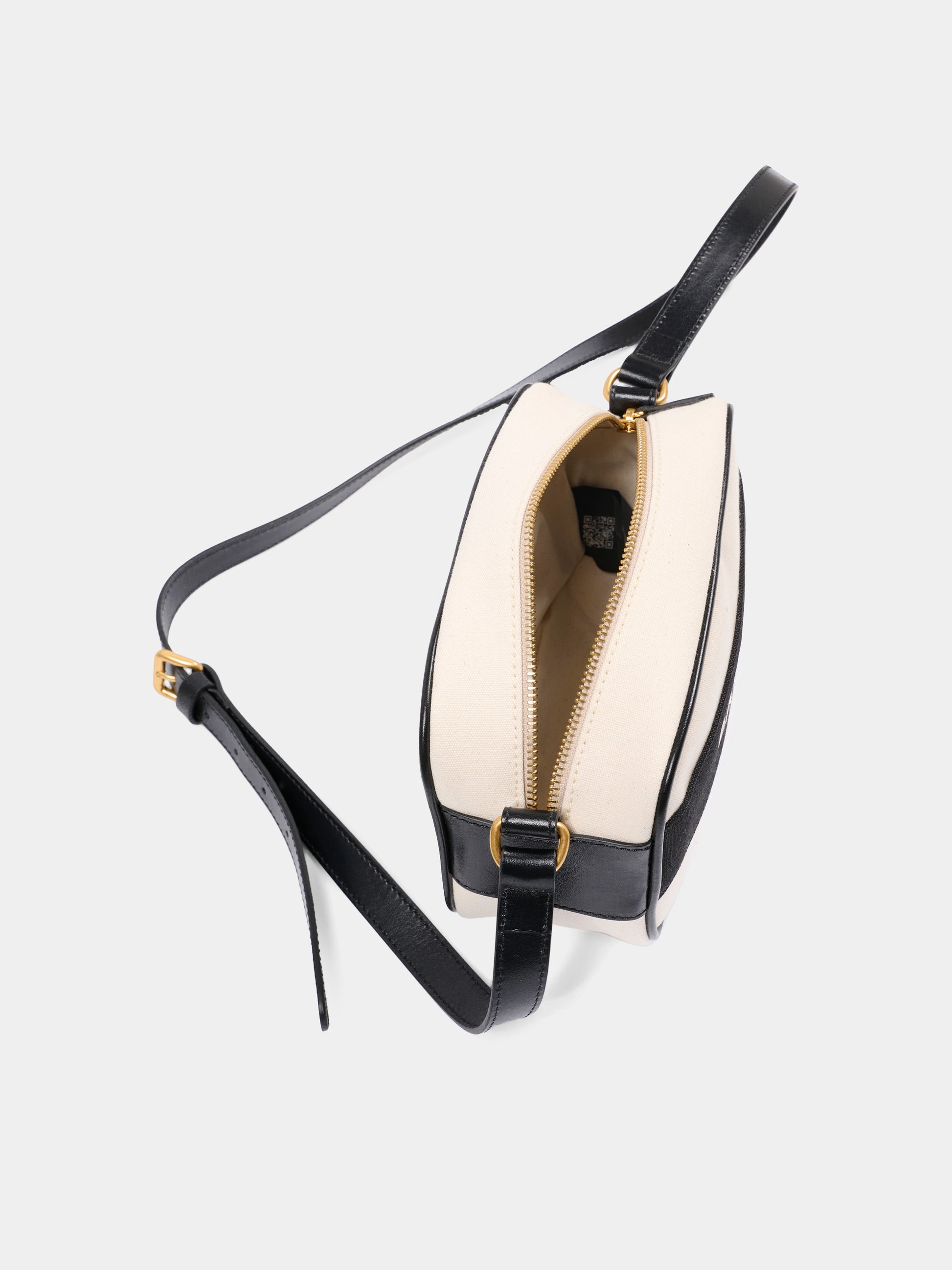 Borsa avorio per bambina con logo ricamato,Balmain Kids,BY0B68-Z0042 101NE