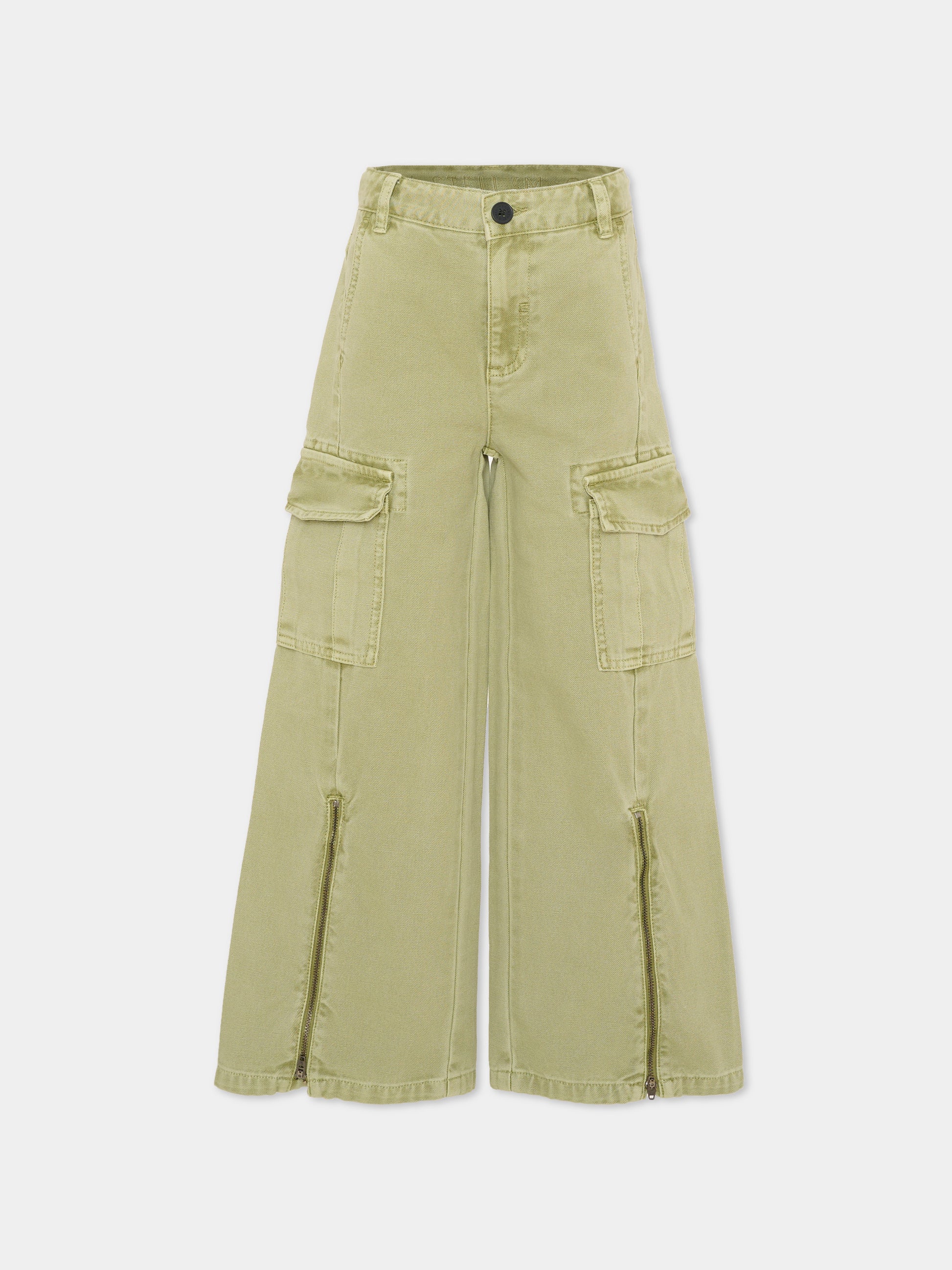 Pantaloni verdi per bambina,Stella Mccartney Kids,TY6E60-Z2661 706