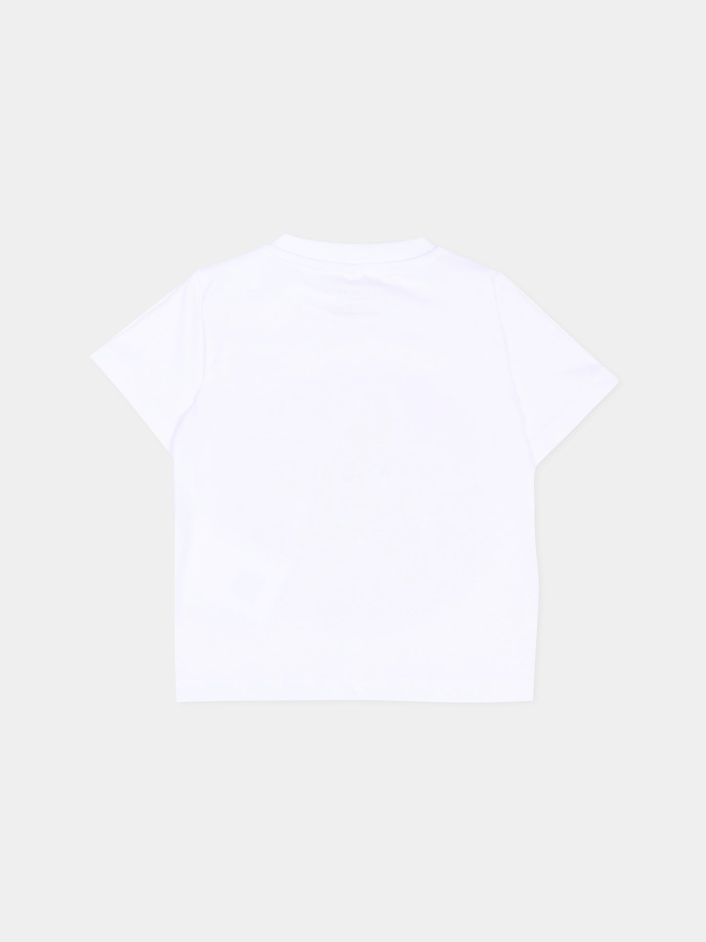 T-shirt bianca per neonata con stella marina,Stella Mccartney Kids,TY8051-Z0434 100