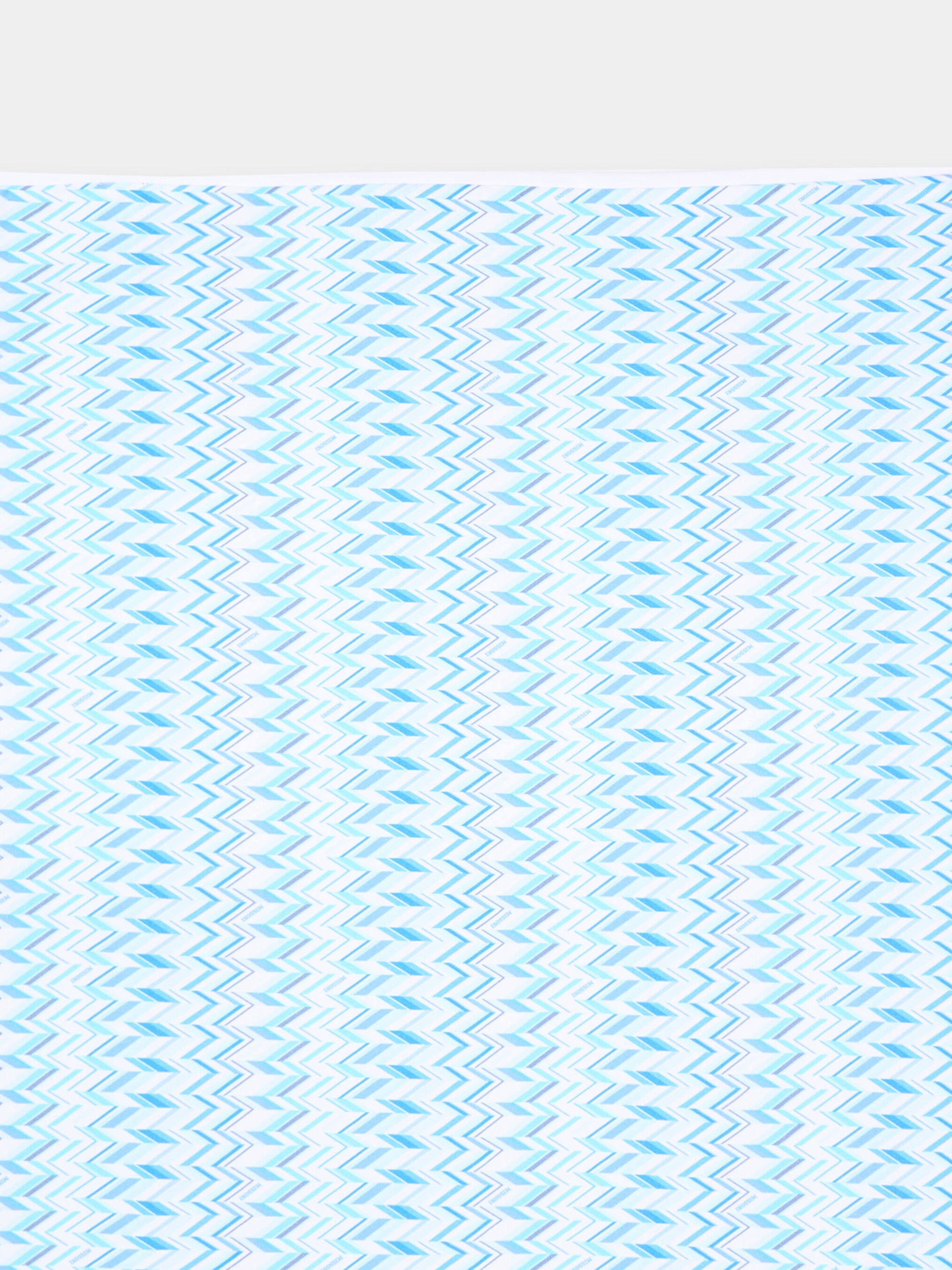 Coperta azzurra per neonato chevron,Missoni,MY0500-Z3674 600AZ
