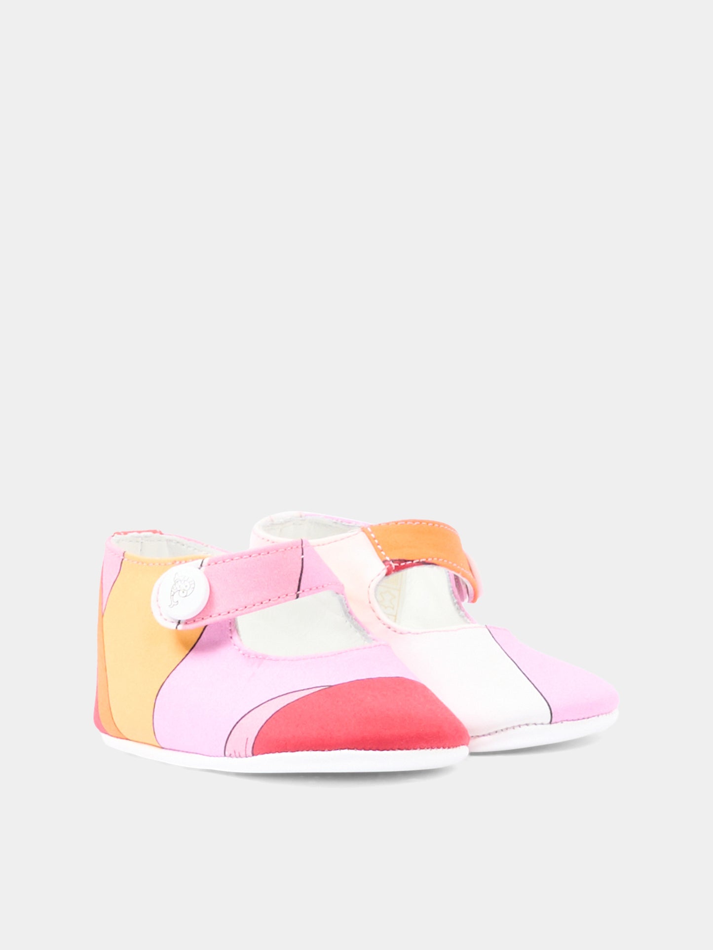 Ballerine multicolor per neonata,Emilio Pucci Junior,PY0076-P0585 50EAR