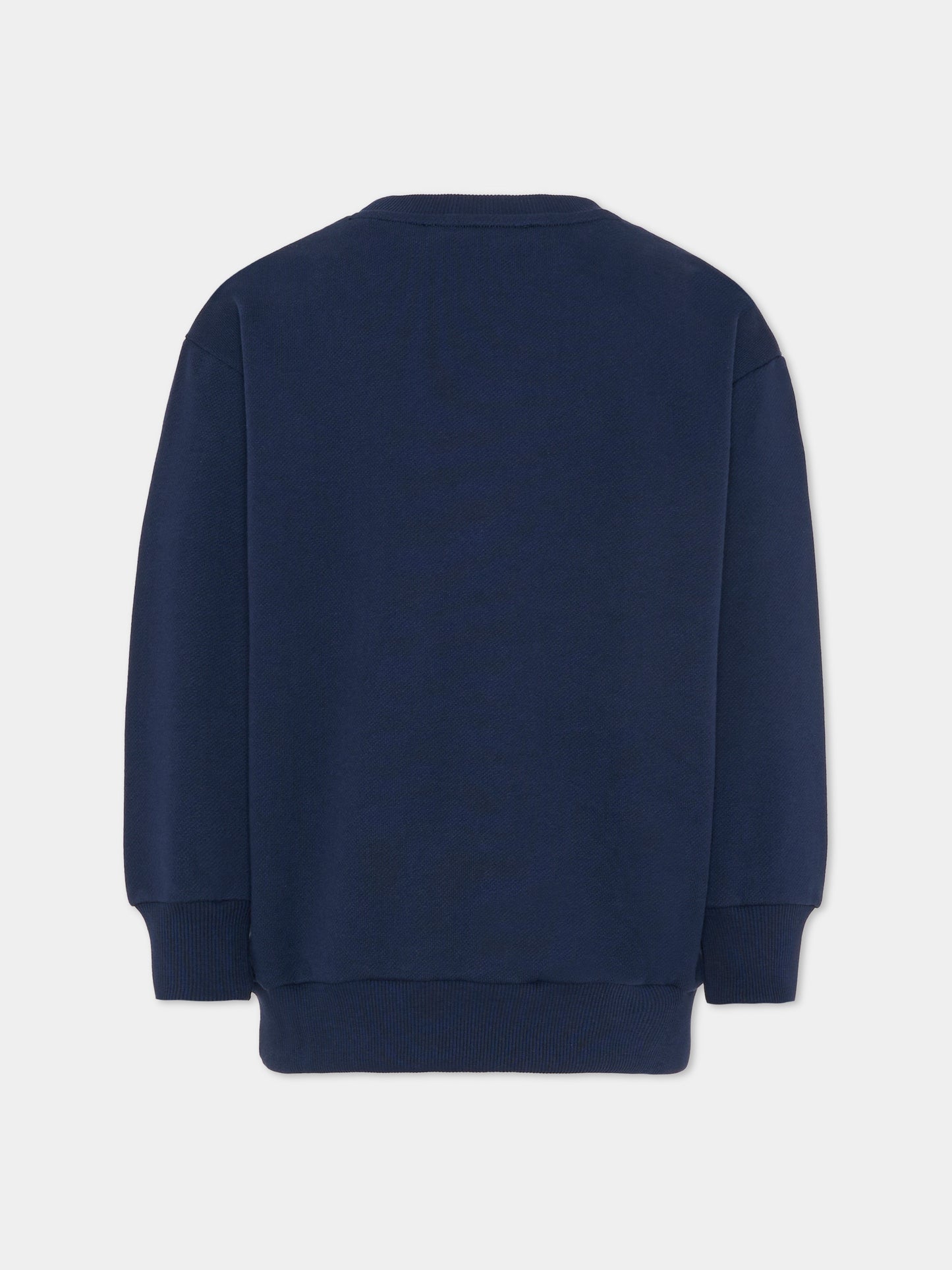 Felpa blu per bambini con Pegaso,Etro,GY4P50-Z3183 617