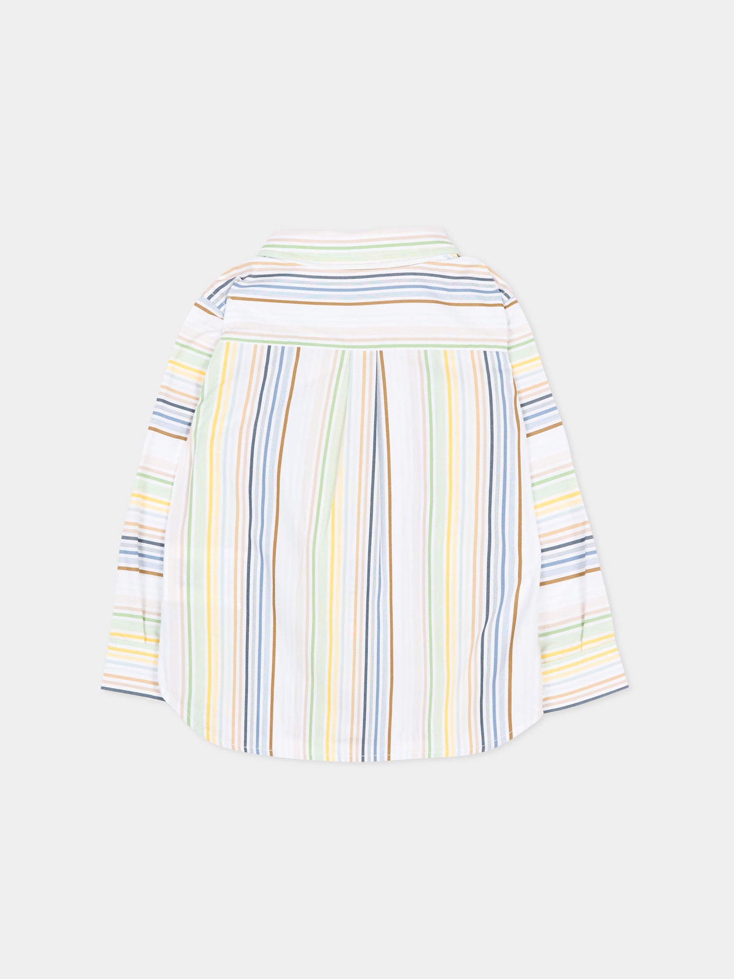 Camicia multicolor a righe per neonato,Etro,GY5500-Z3654 101VE