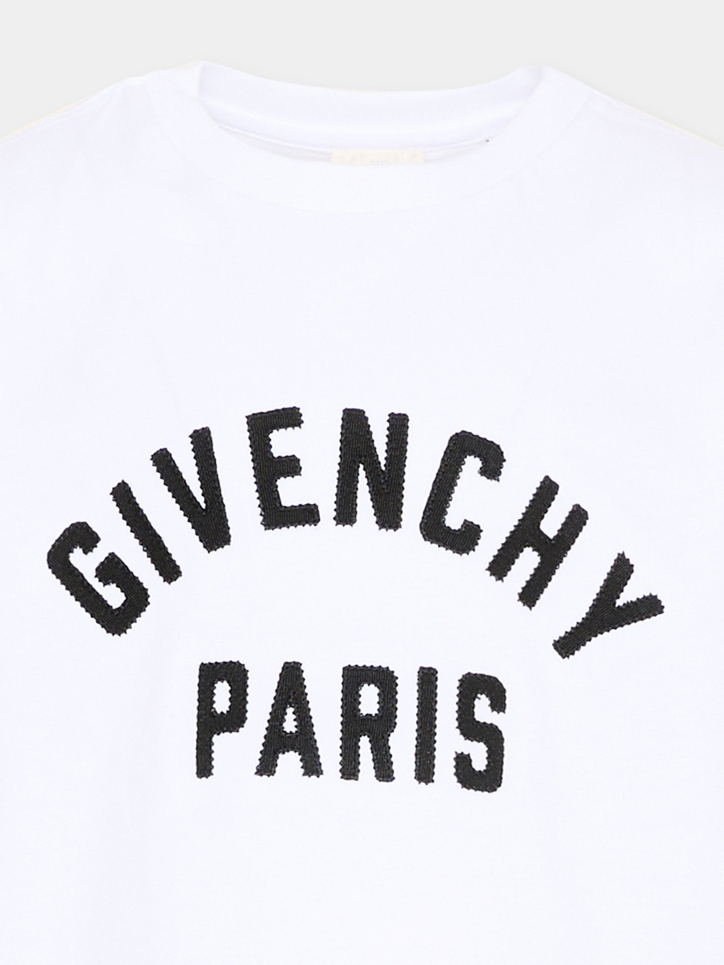 T-Shirt bianca per bambini con logo,Givenchy Kids,H31109 10P