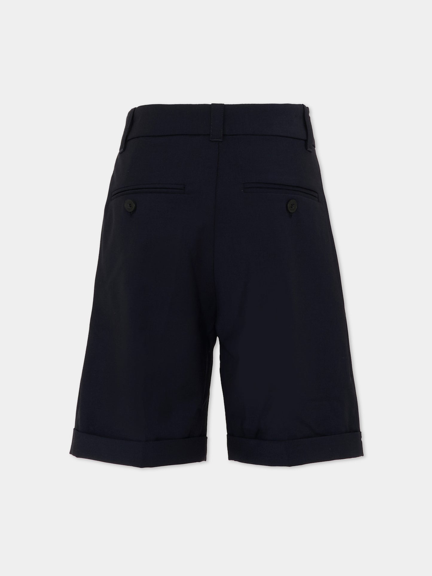 Shorts blu eleganti per bambino con logo,Givenchy Kids,H31111 061