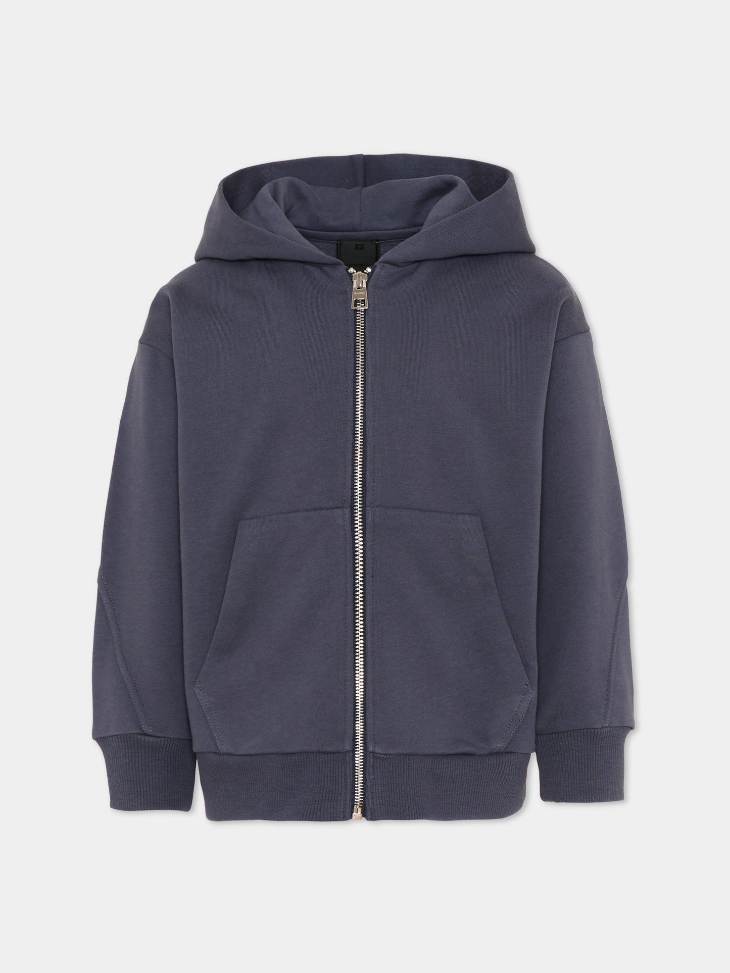 Felpa grigia per bambino con logo,Givenchy Kids,H31215 061