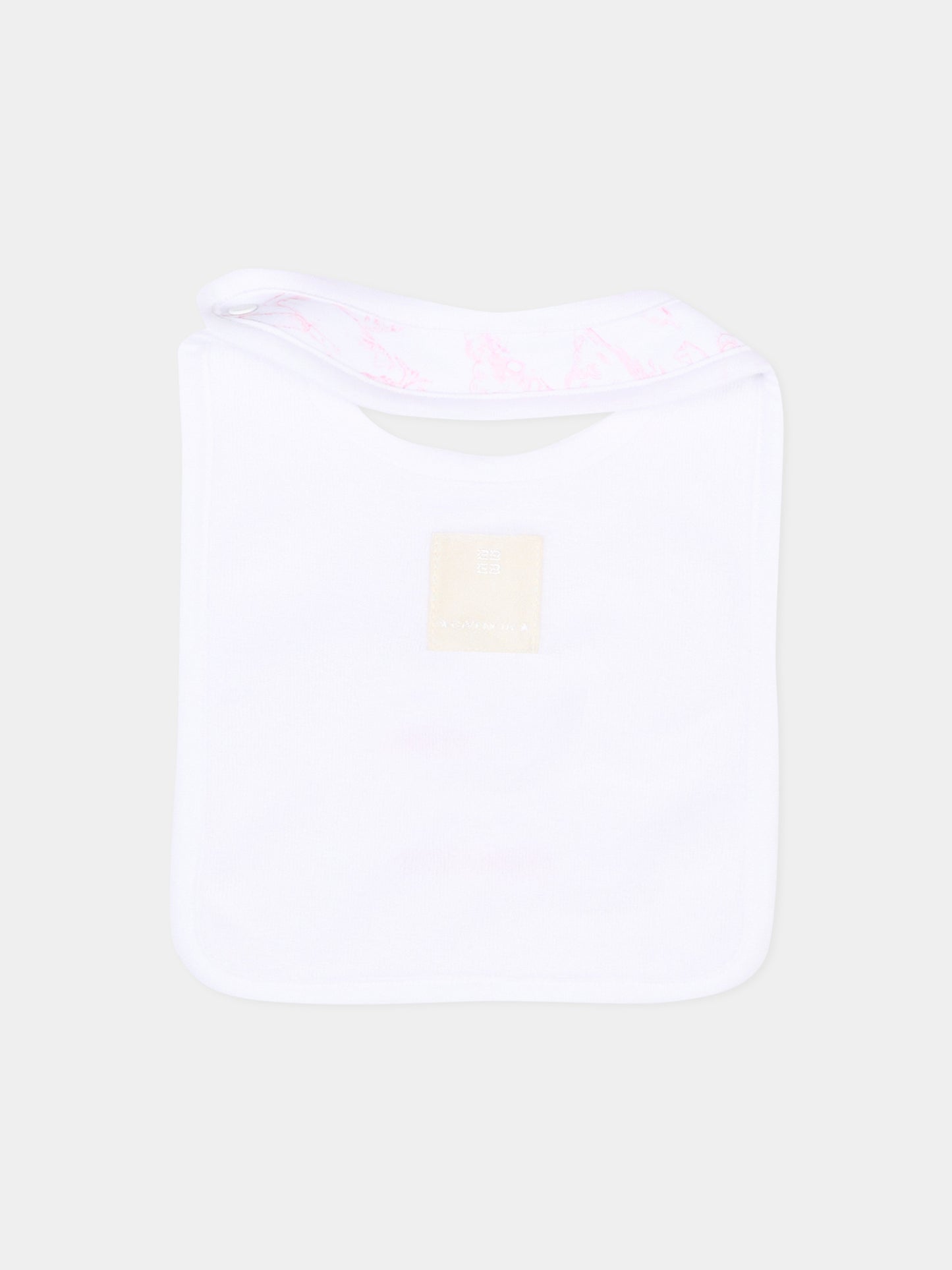 Set tutina multicolor per neonata con logo,Givenchy Kids,H31269 N54