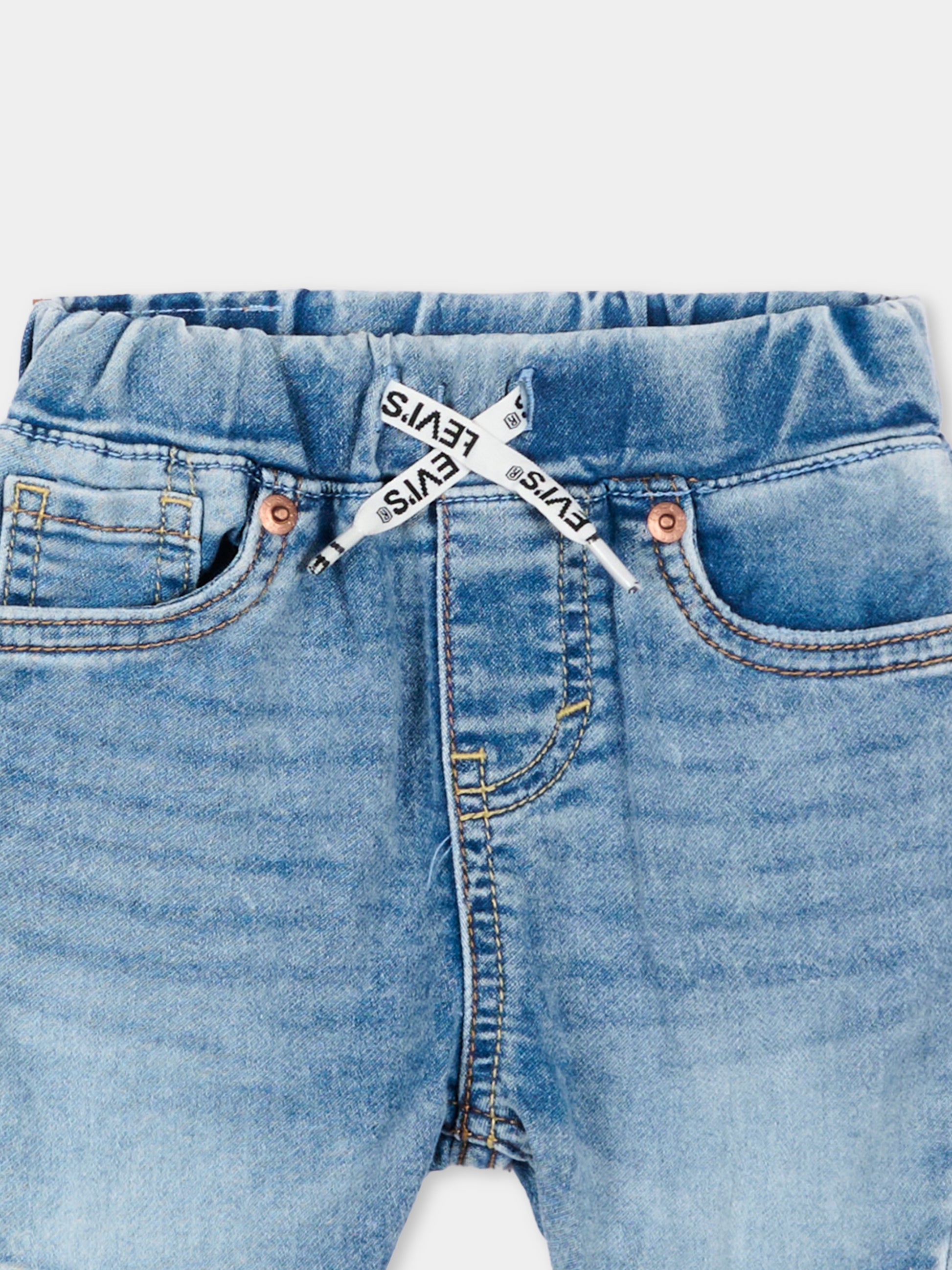 Shorts denim per neonato,Levi's Kids,6ED613 MDH