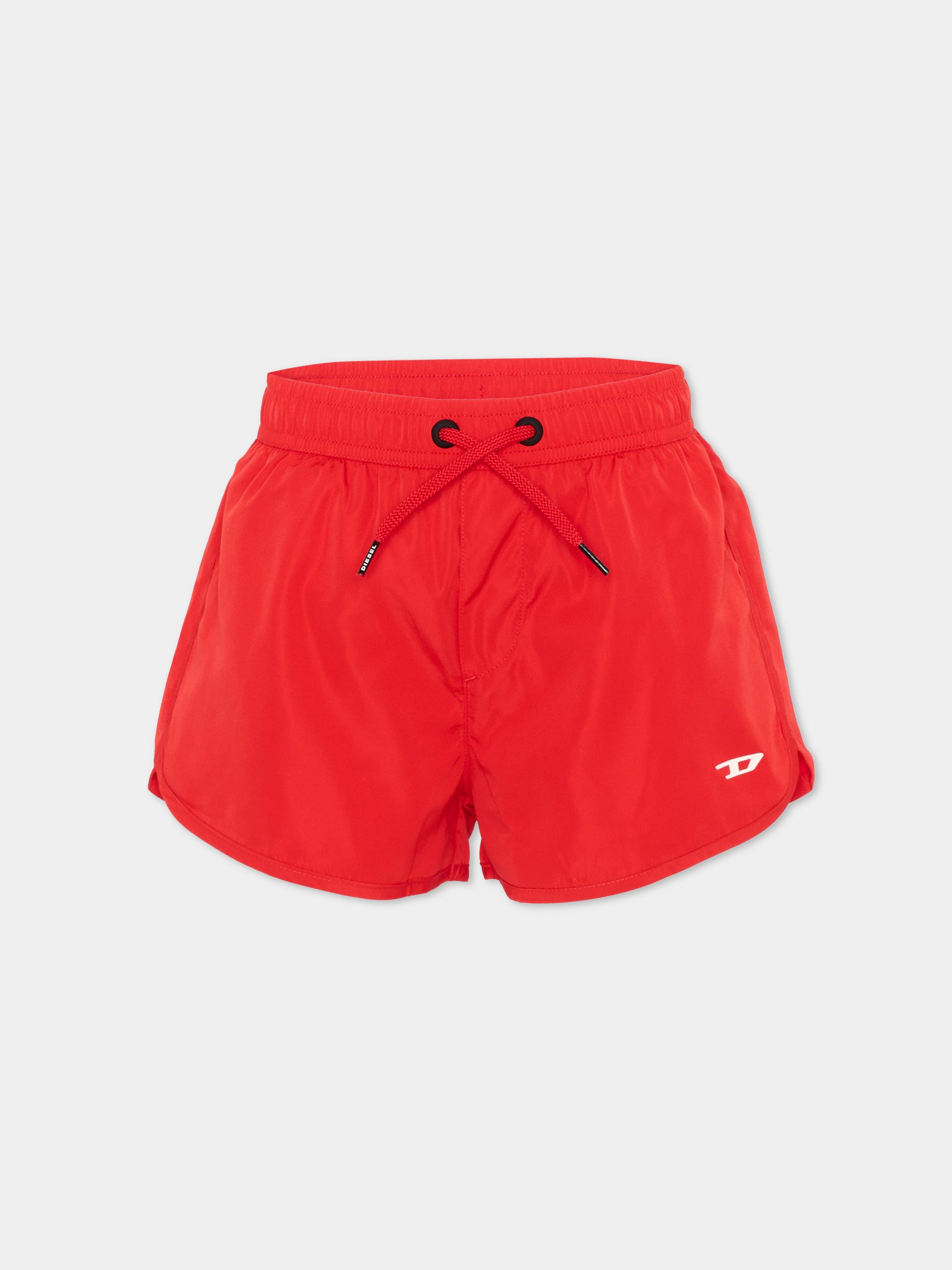 Boxer mare rosso per bambino logo,Diesel,J02701 KXBPB K405