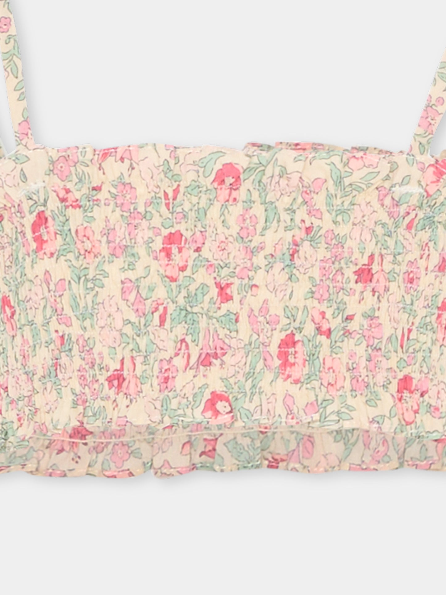 Slip e bikini multicolor per bambina con stampa floreale,Bonpoint,S06GSSW00003 528