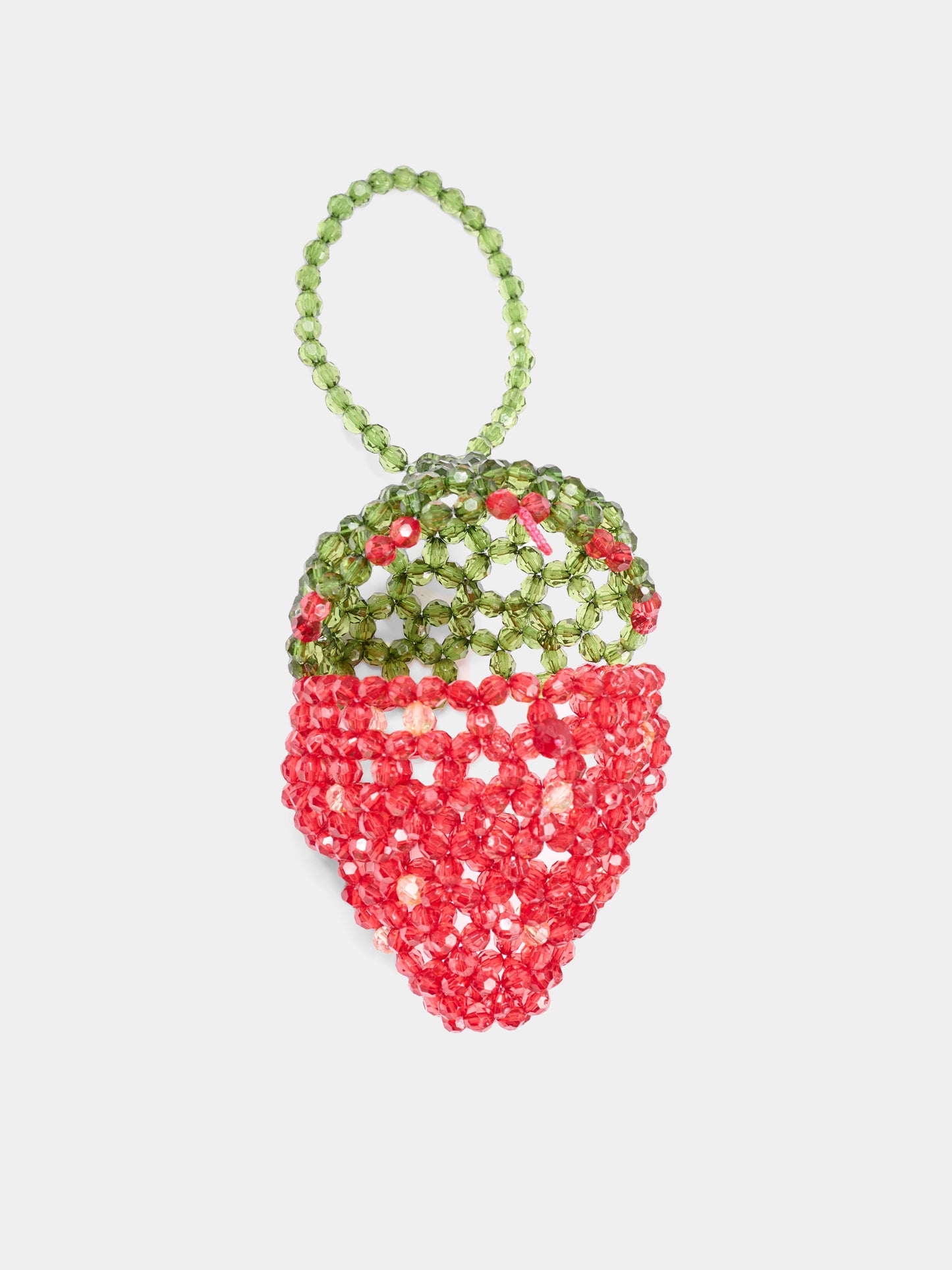 Borsa rossa elegante per bambina Strawberry