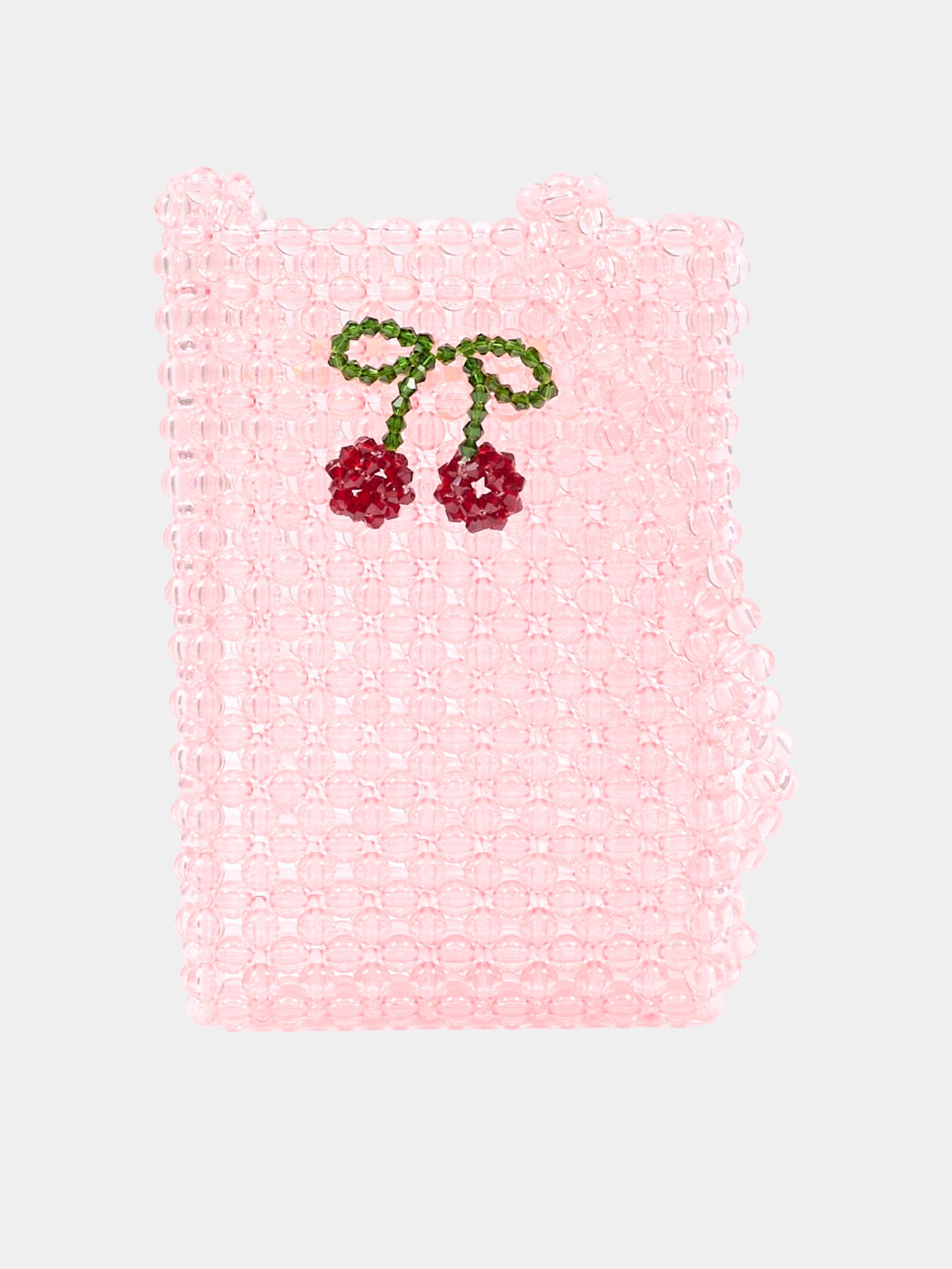 Borsa rosa per bambina con ciliegie
