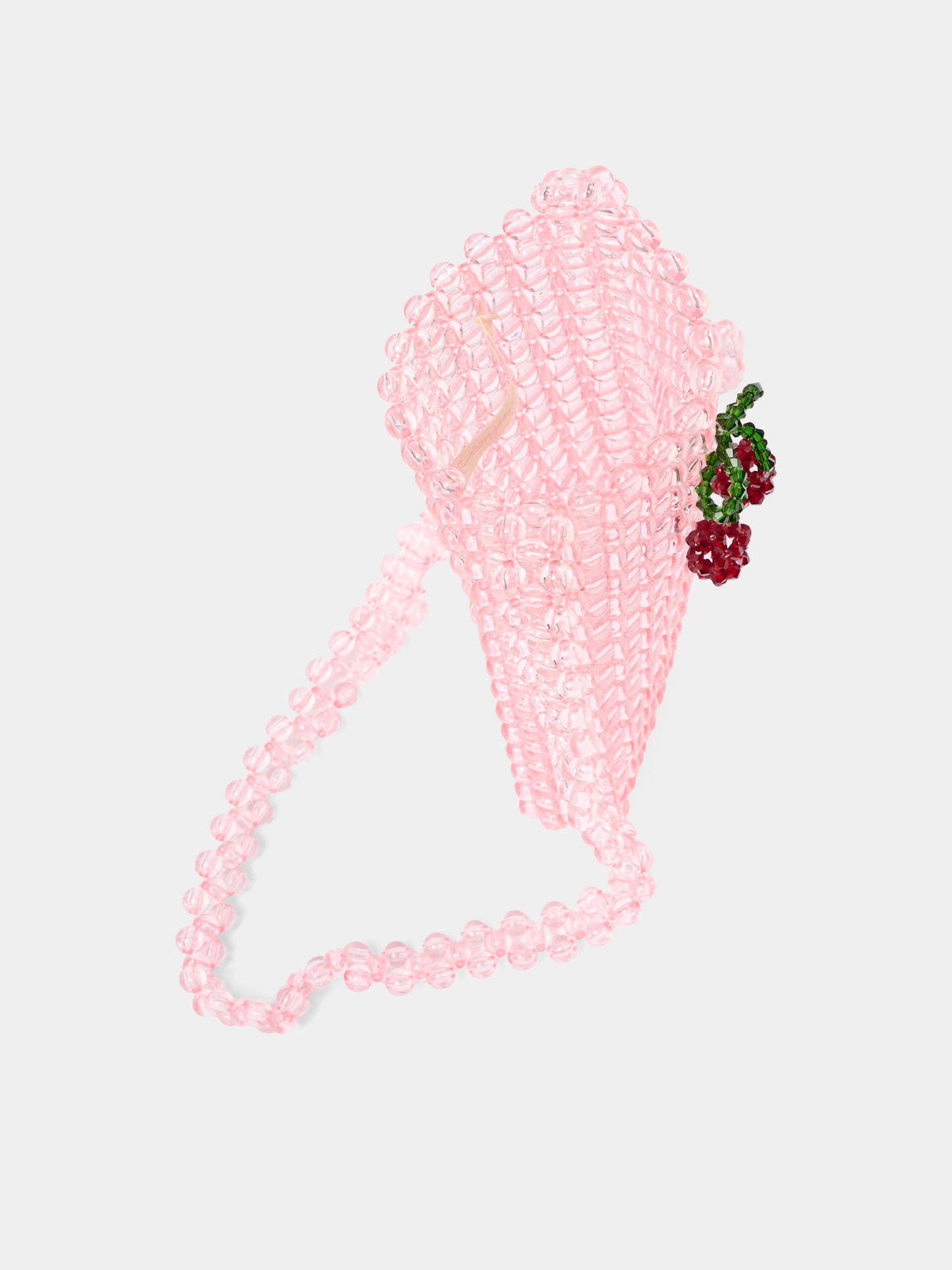 Borsa rosa per bambina con ciliegie