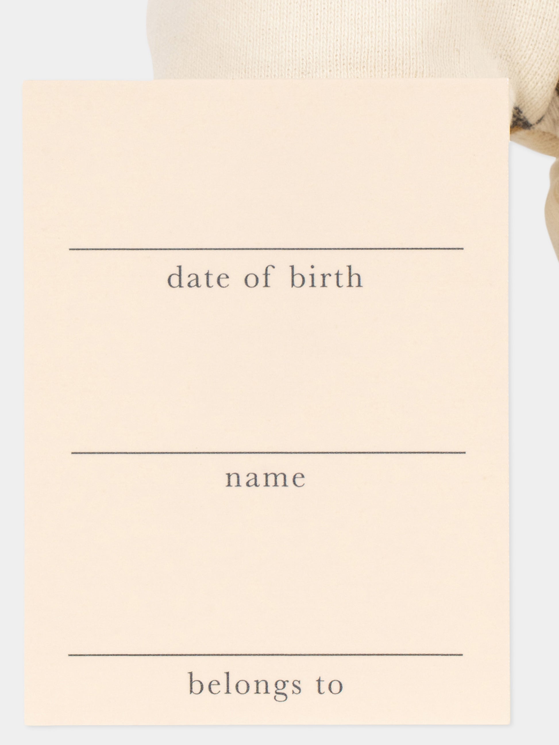 Gioco di apprendimento multicolor  My First Doll  per bambina,Konges Sløjd,KS105018 LEMON AOP