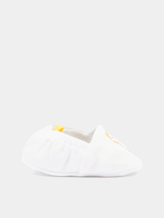 Babbucce avorio per neonato con cavalluccio marino,Gensami,BOOT-SEAHORSE-J OFF WHITE