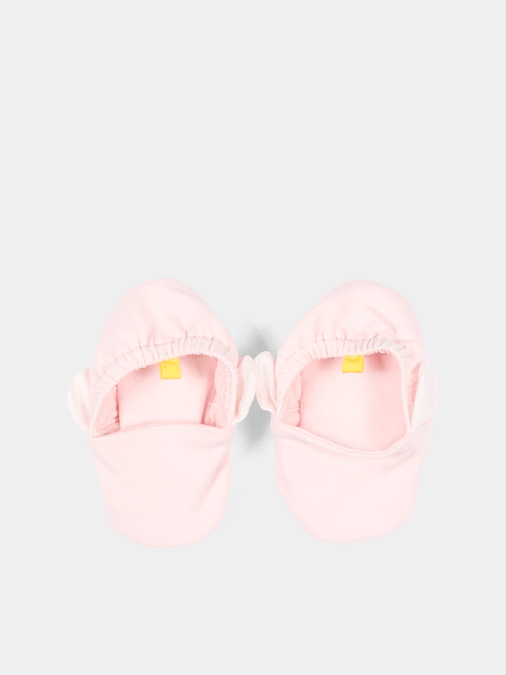 Babbucce rosa per neonata,Gensami,BOOT-ALP-J LIGHT PINK