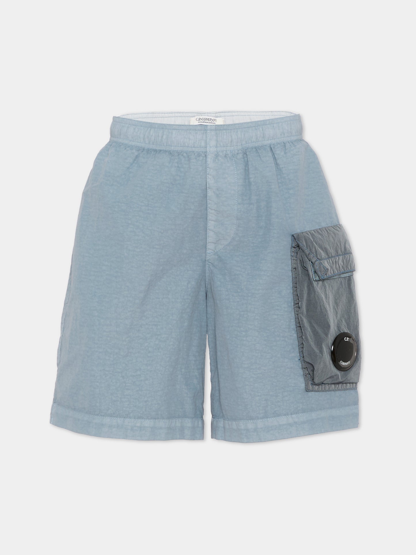 Boxer mare blu per bambino con lente,C. P. Company,CUL007-L3C17 42210