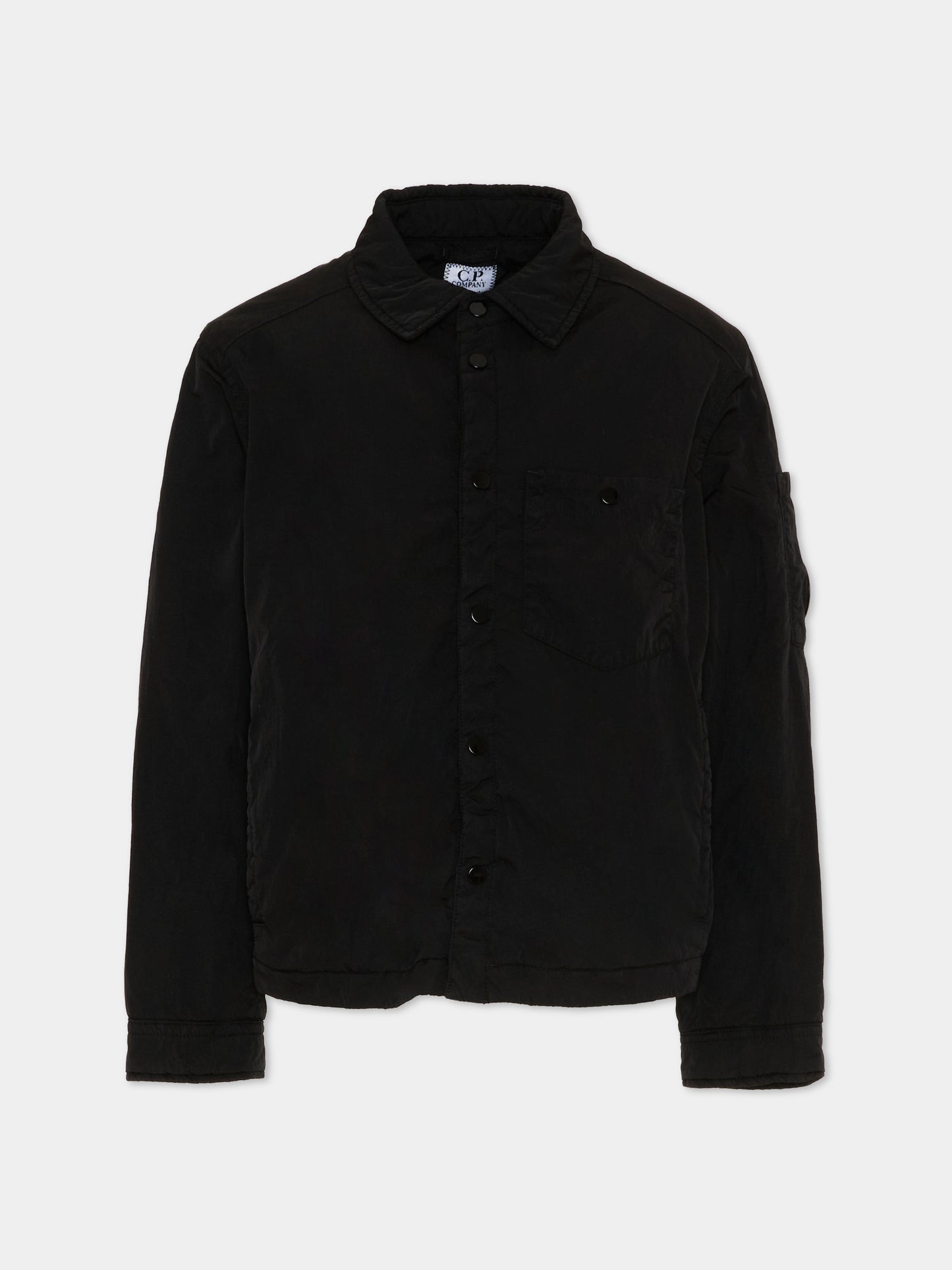 Giubbotto nero per bambino con lente,C. P. Company,CUS01T-L3C00 60100