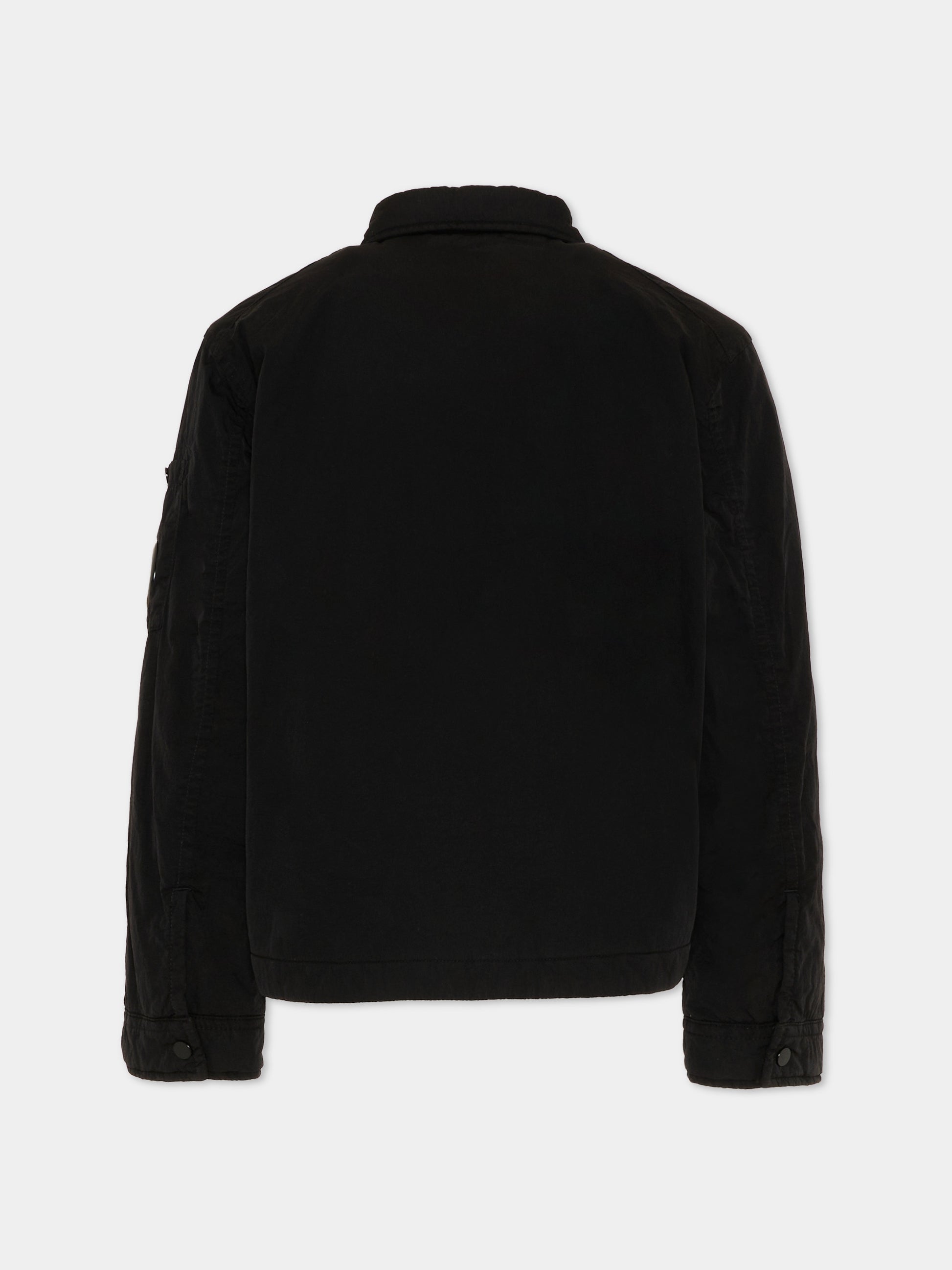 Giubbotto nero per bambino con lente,C. P. Company,CUS01T-L3C00 60100