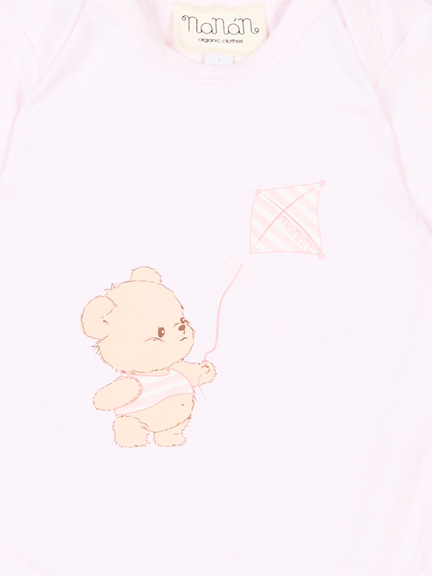 Body rosa per neonata con orsetto,Nanán,E26014R