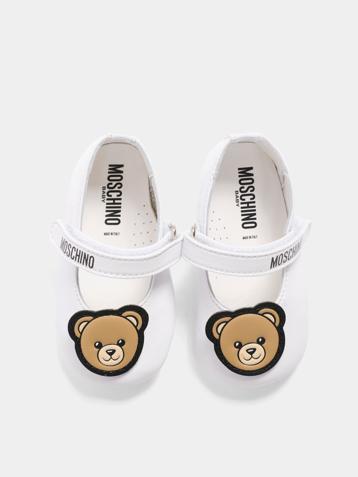 Ballerina bianca per neonata con Teddy Bear,Moschino Kids,82885 - VAR3