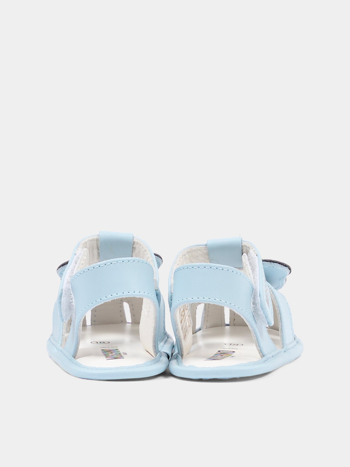 Sandalo celeste per neonata con Teddy Bear,Moschino Kids,82881 - VAR3